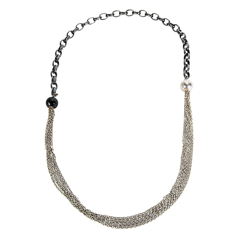BRAND NEW Gurhan Chain Necklace in Sterling Silver - Image 3