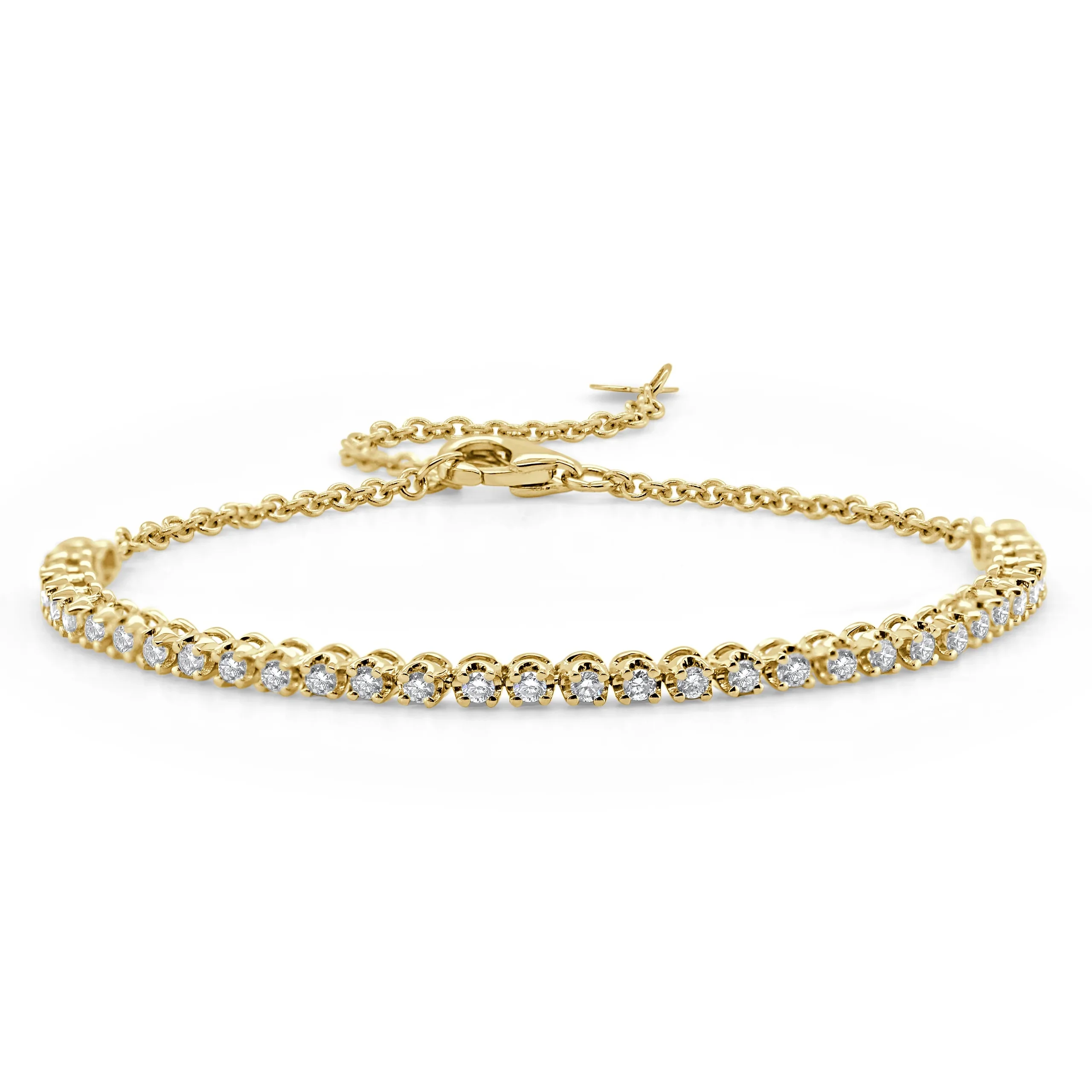 Yellow Gold Diamond Bracelet