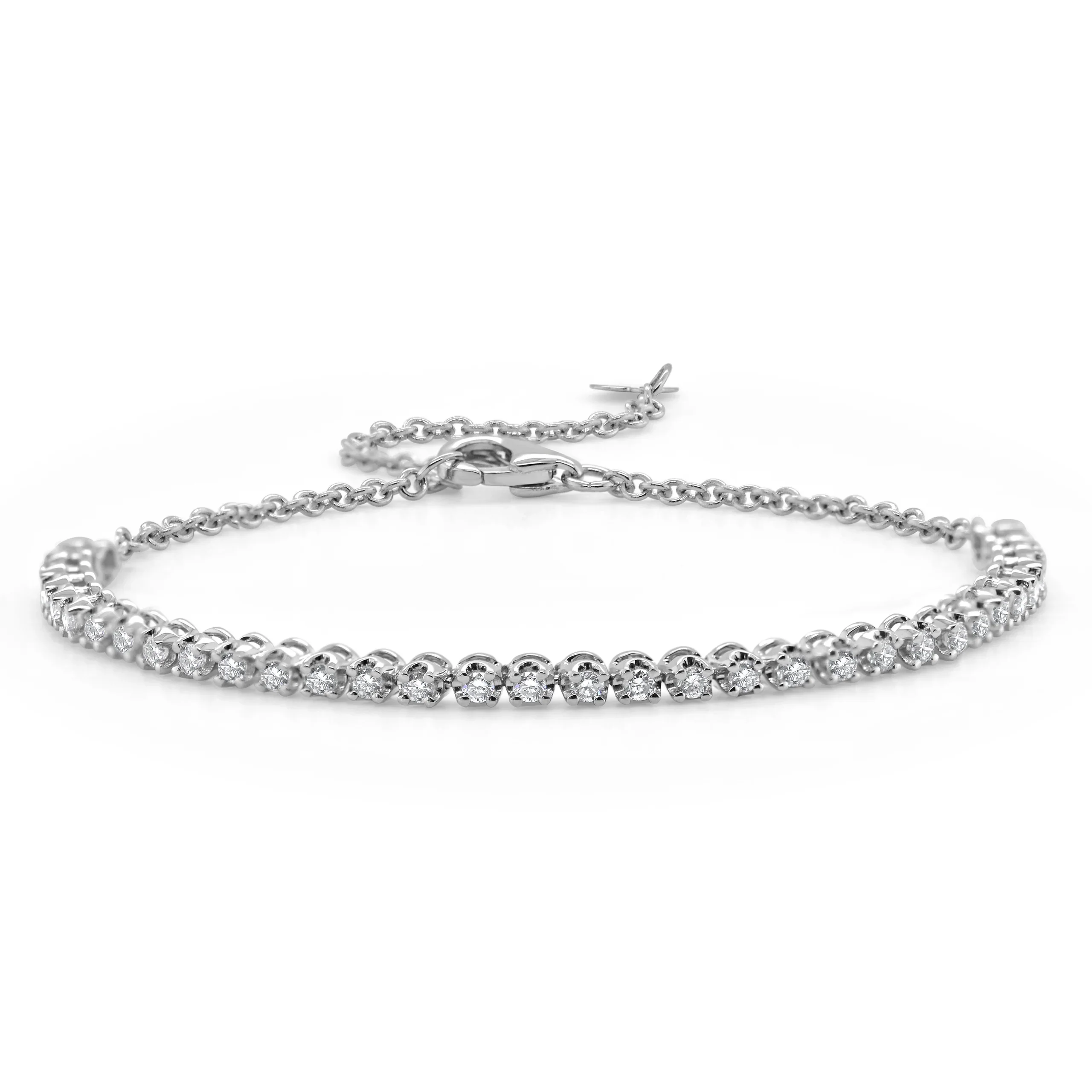 White Gold Diamond Bracelet