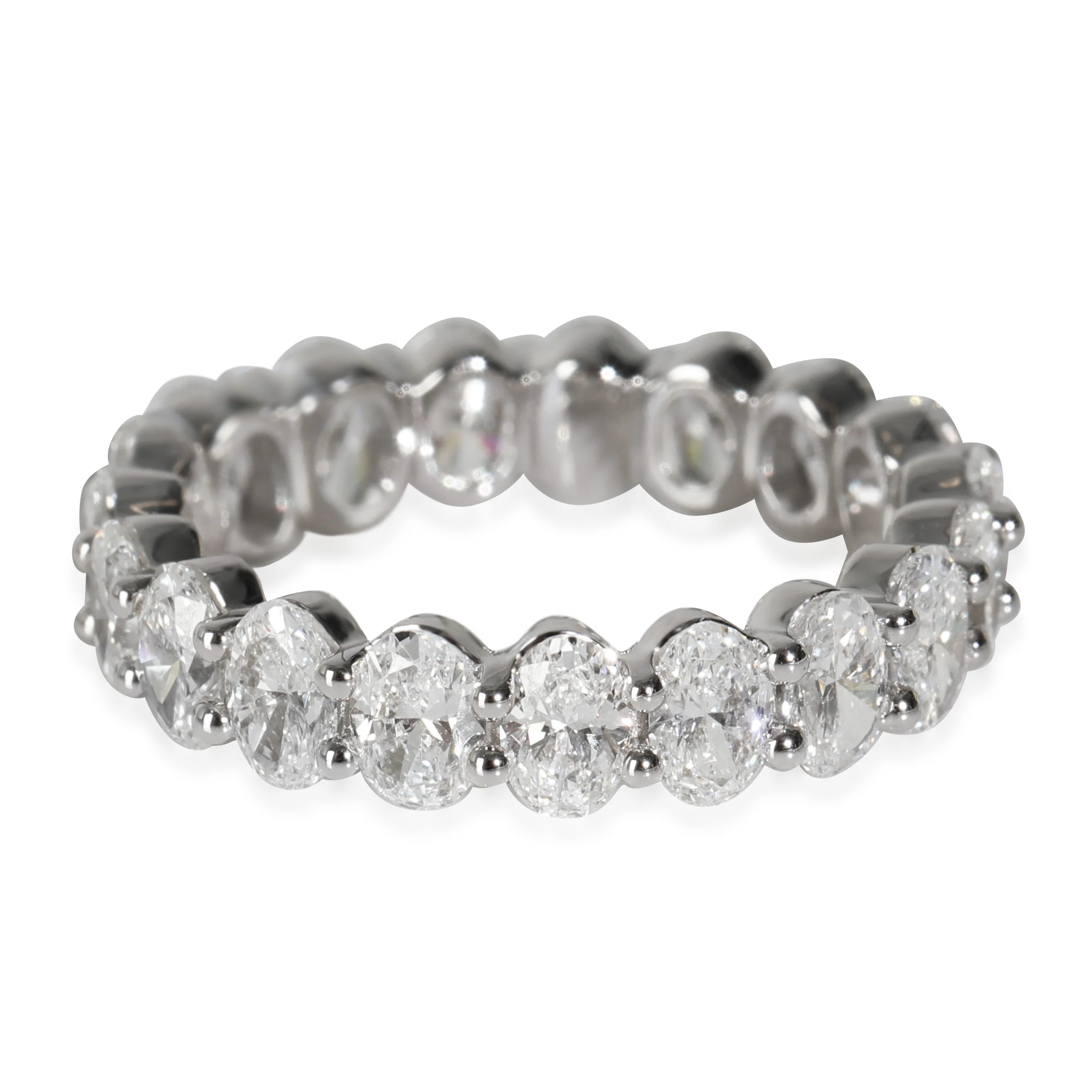 3 ctw White Gold Lab-Grown Diamond Wedding Band