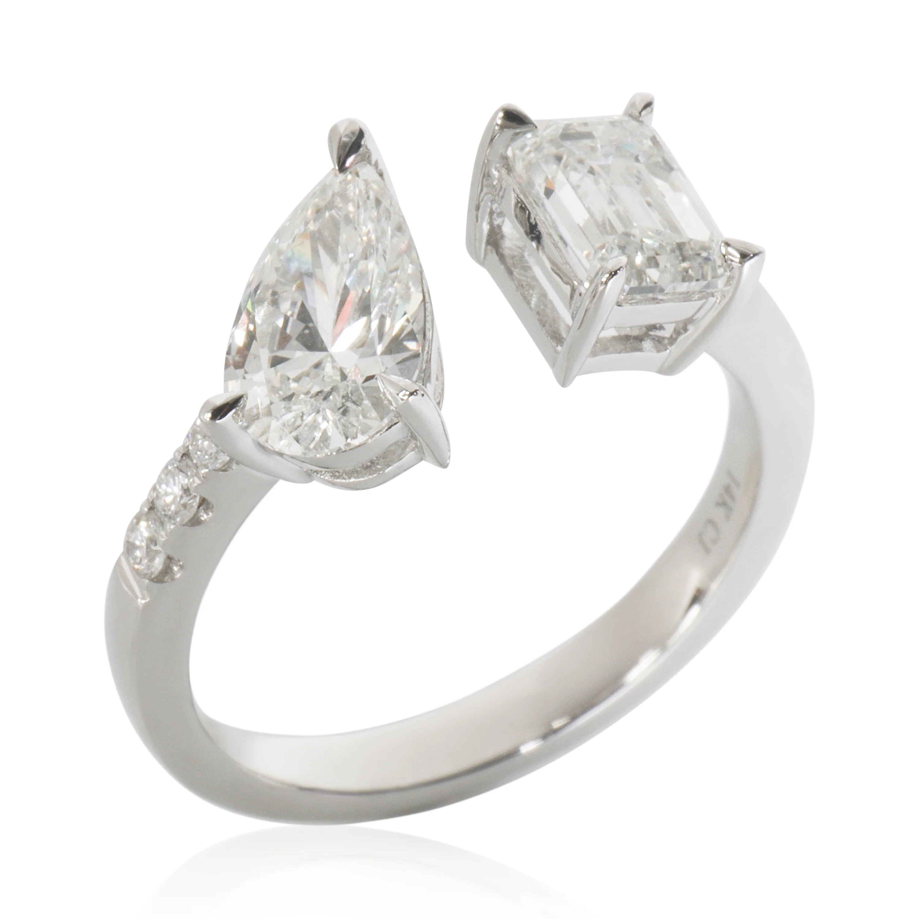 2.19 ctw White Gold Lab-Grown Diamond Ring - Image 5
