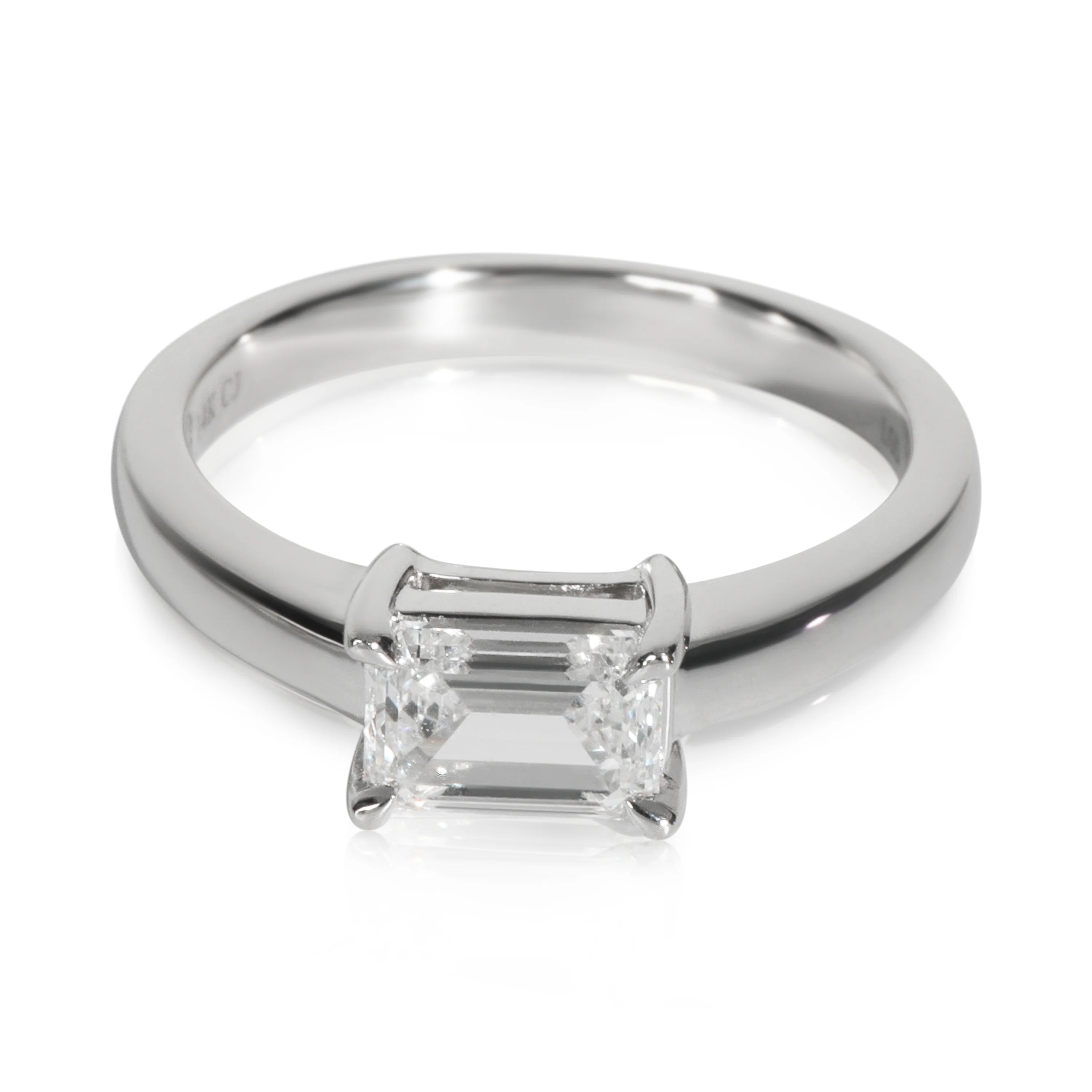 1.14 ctw White Gold Lab-Grown Diamond Ring