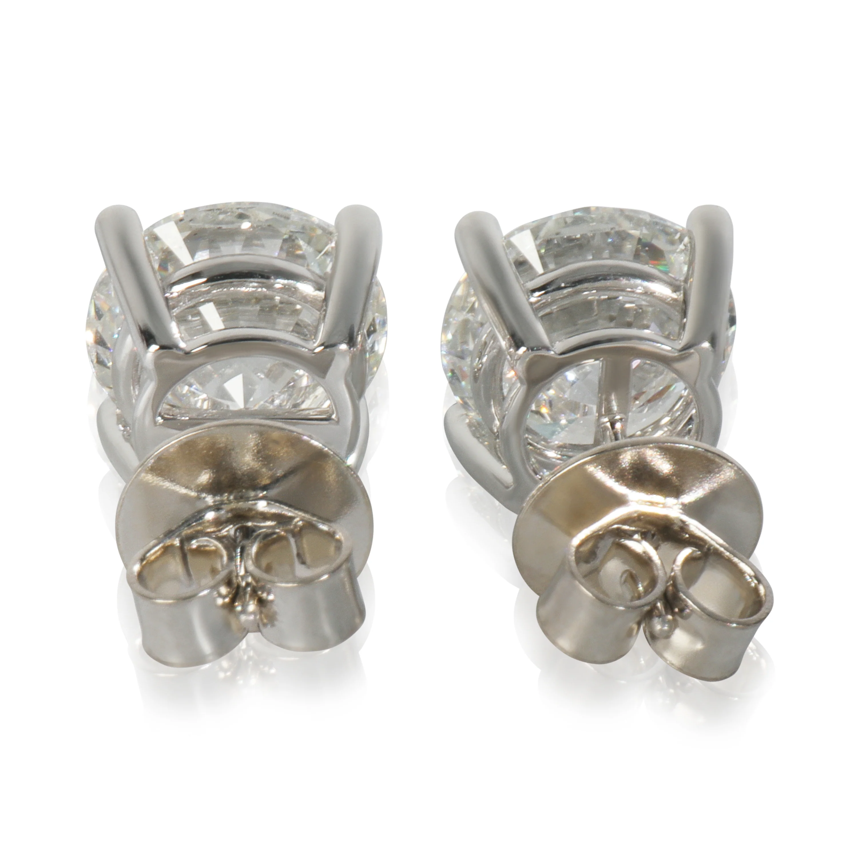 6.16 ctw White Gold Lab-Grown Diamond Earrings - Image 3