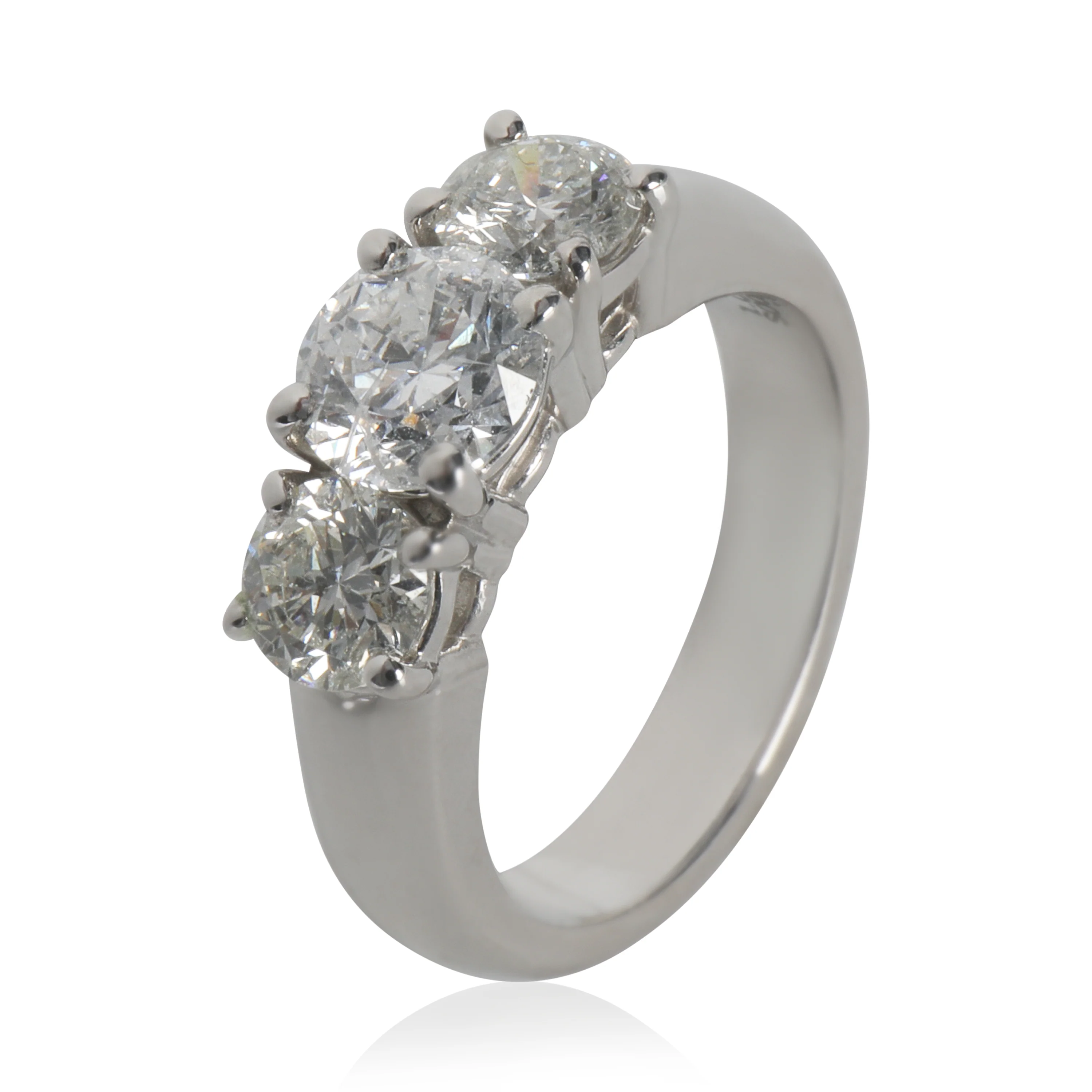1 ct Round Brilliant Diamond Engagement Ring - Image 3