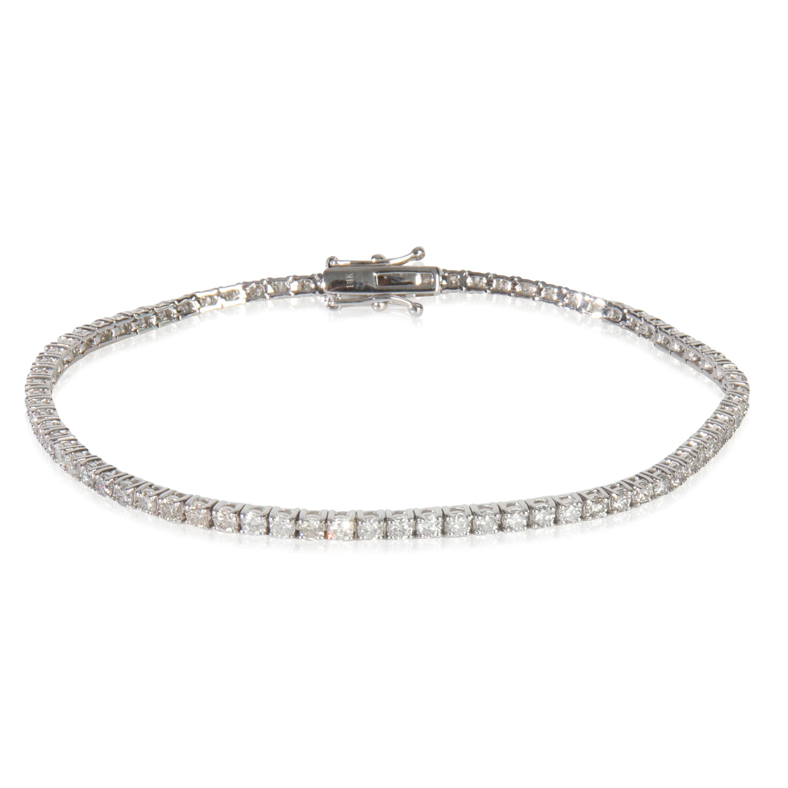 White Gold Diamond Bracelet