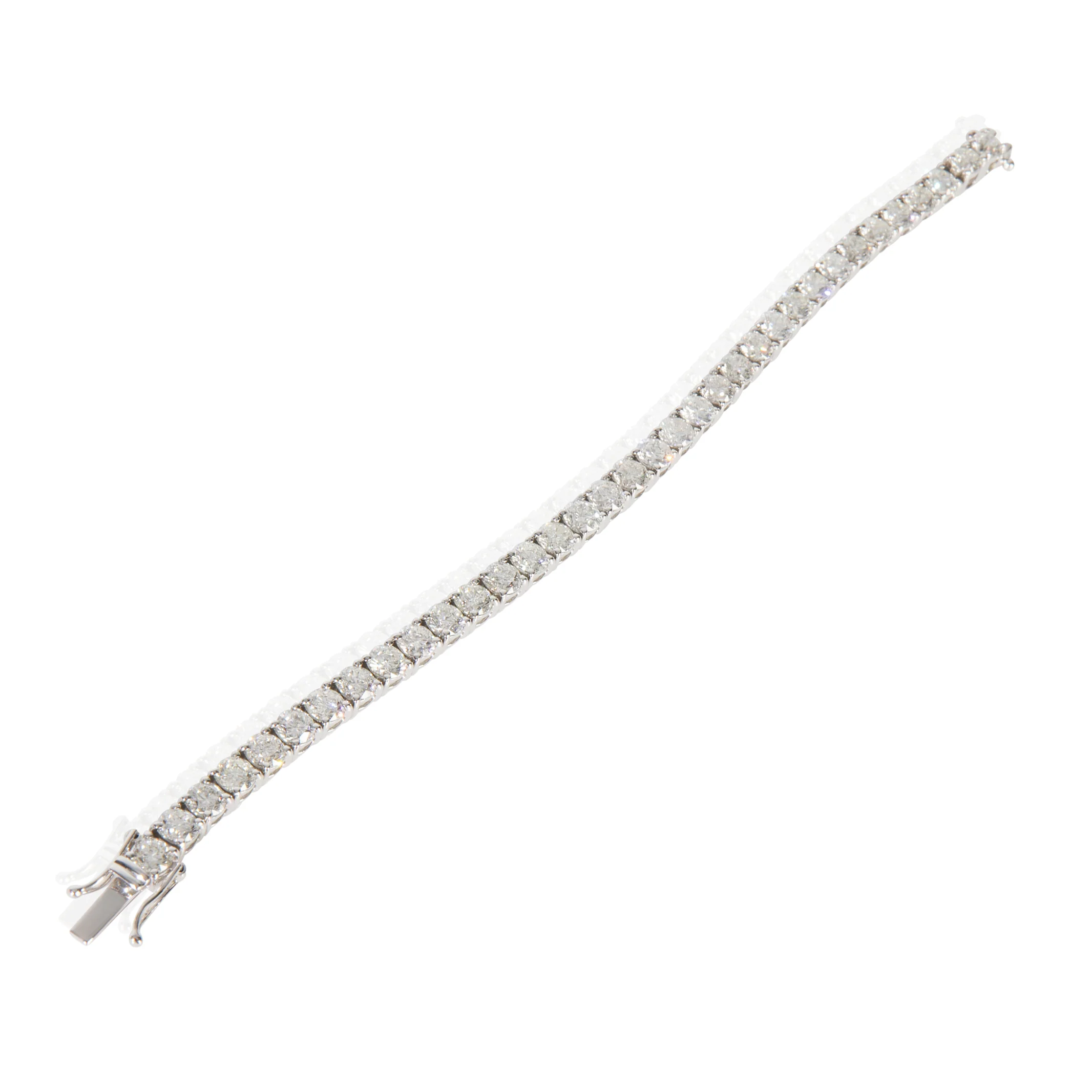 White Gold Diamond Bracelet - Image 4