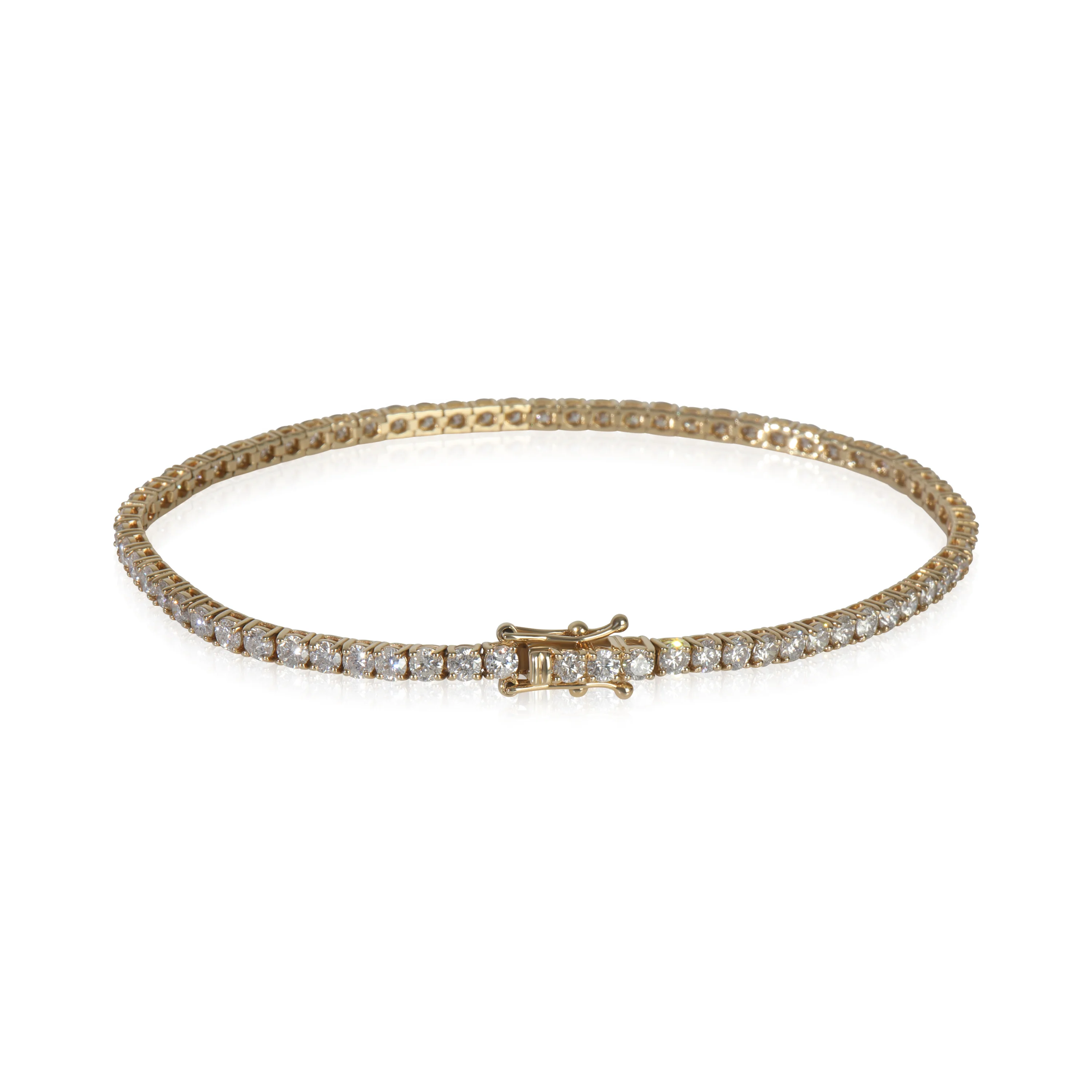 Yellow Gold Diamond Bracelet - Image 3