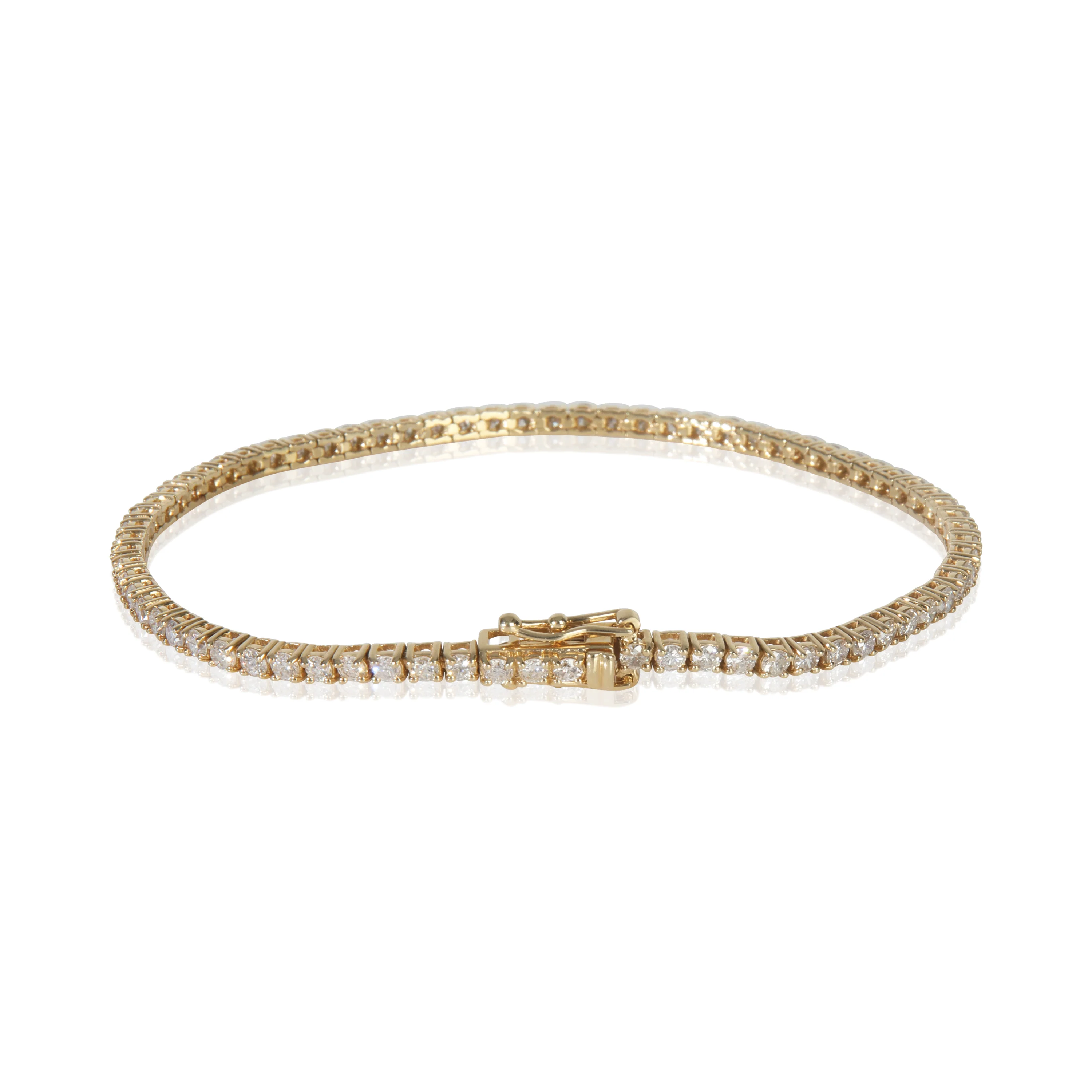 Yellow Gold Diamond Bracelet - Image 3