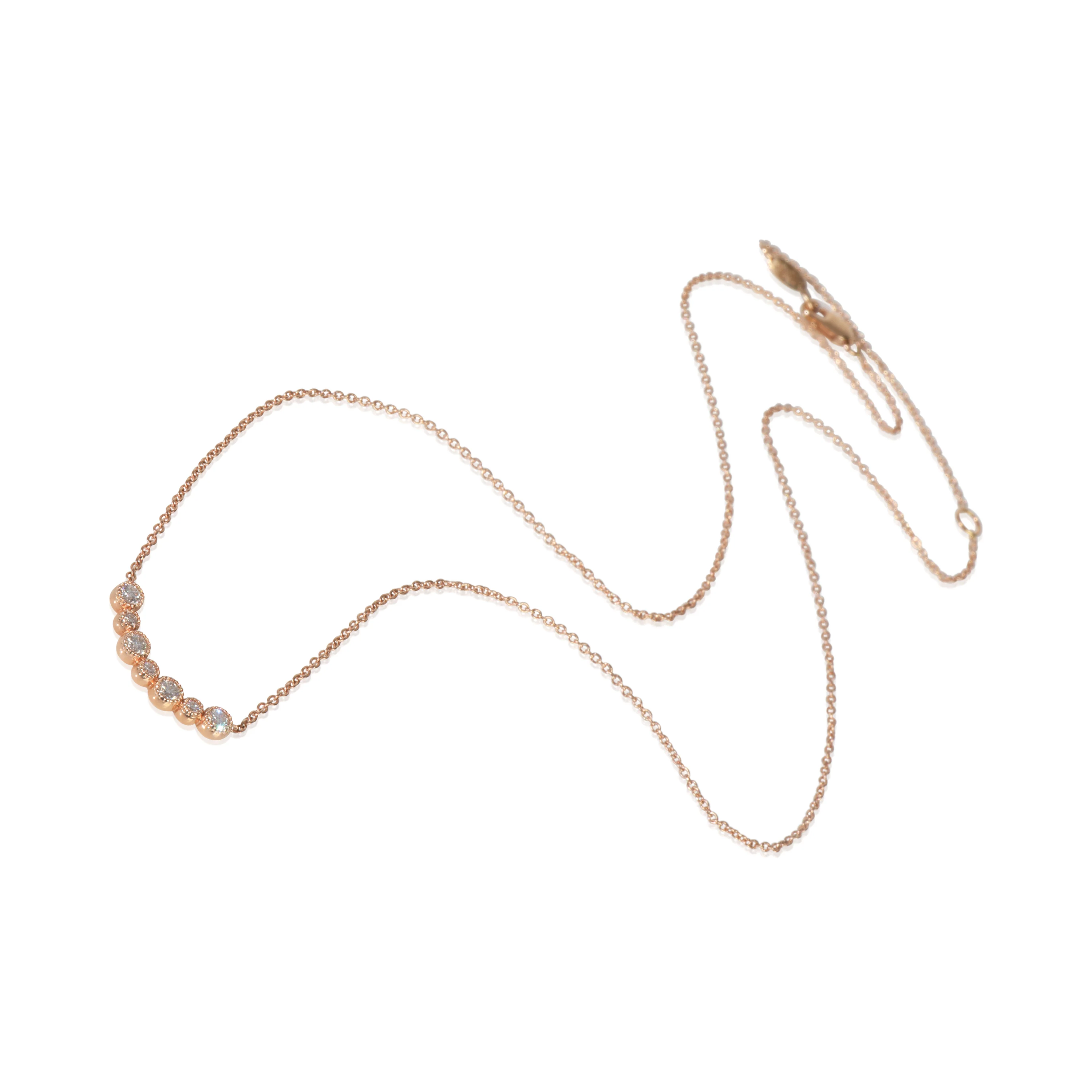 Rose Gold Diamond Pendant - Image 3