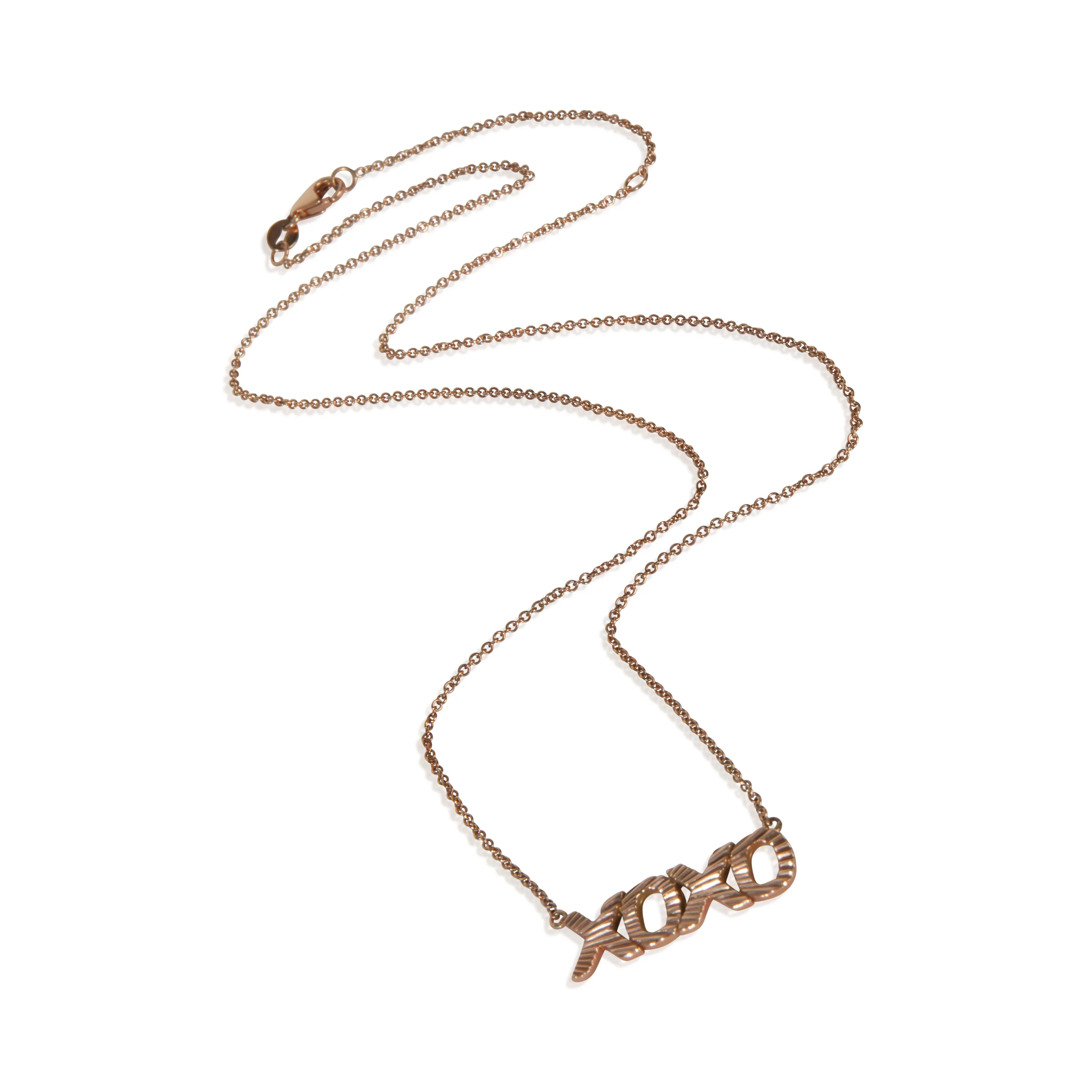 Rose Gold XOXO Pendant - Image 3