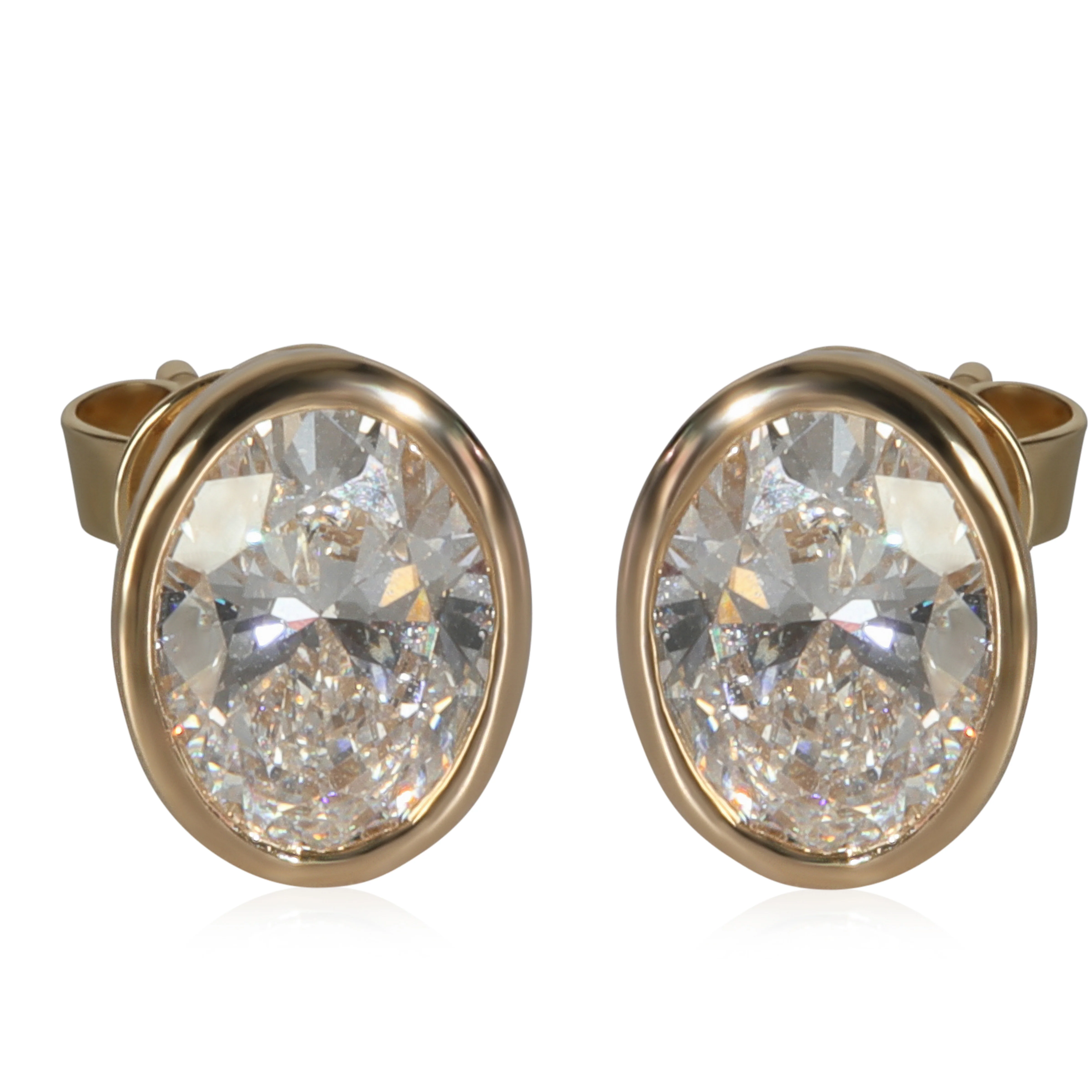 1.43 ctw Yellow Gold Lab-Grown Diamond Stud Earring