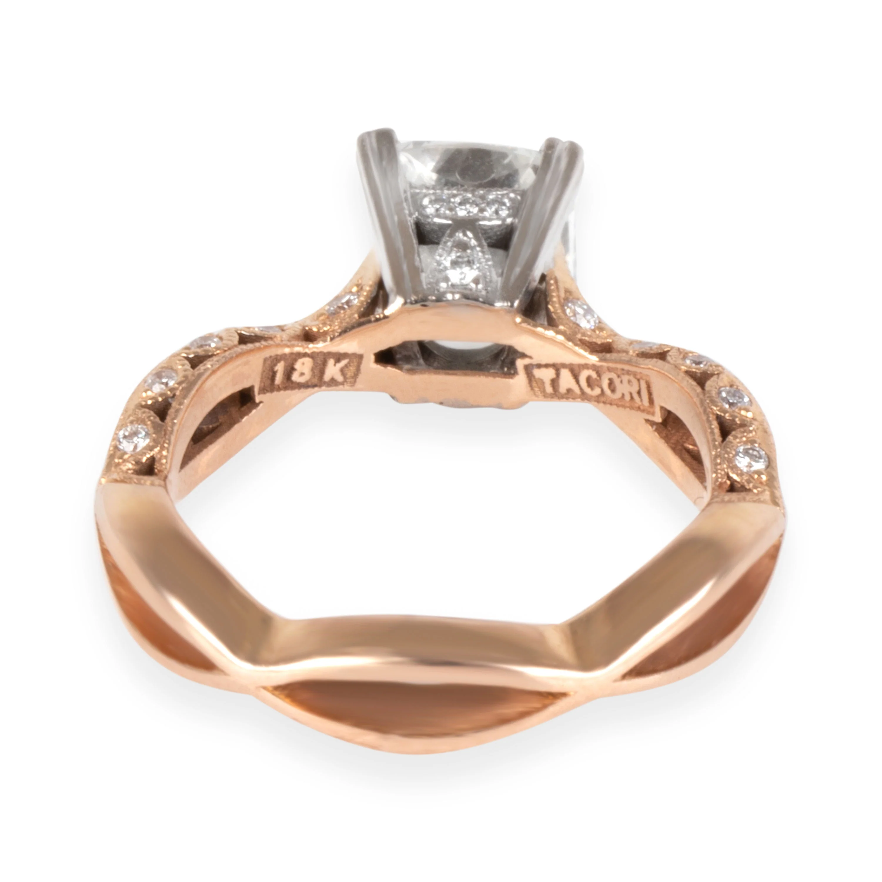 Tacori Diamond Engagement Ring in 18K Rose Gold GIA Certified G SI2 2.37 ctw - Image 4