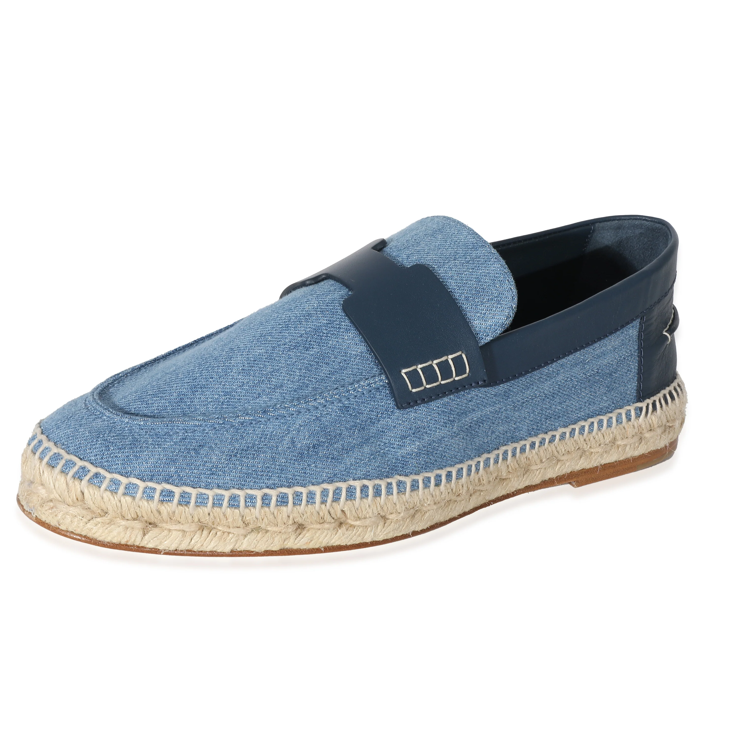 Bleu Clair Bleu Céleste Denim Trip Espadrille 41 - Image 2