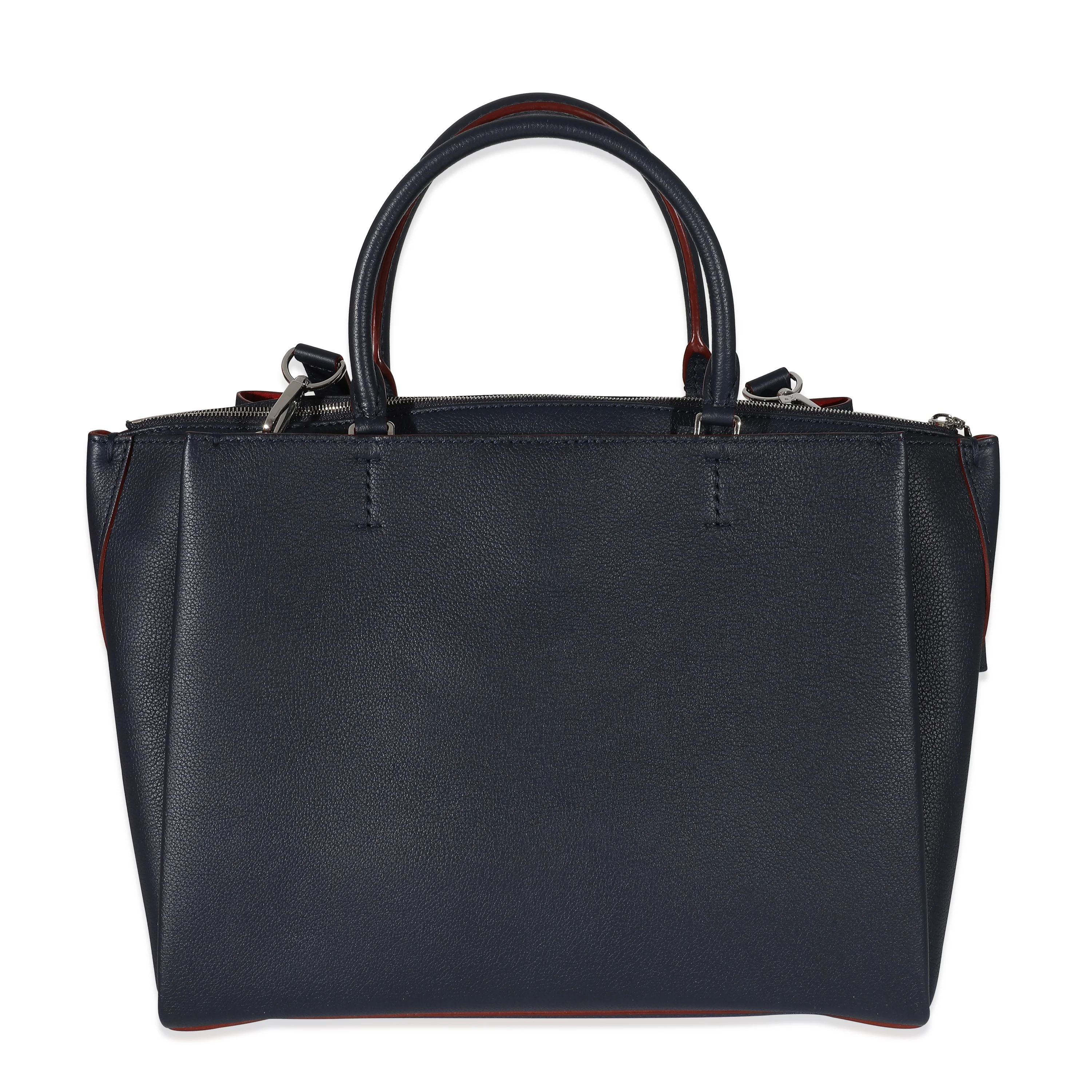Louis Vuitton Calfskin Marine Rouge Lockmeto Tote - Image 4