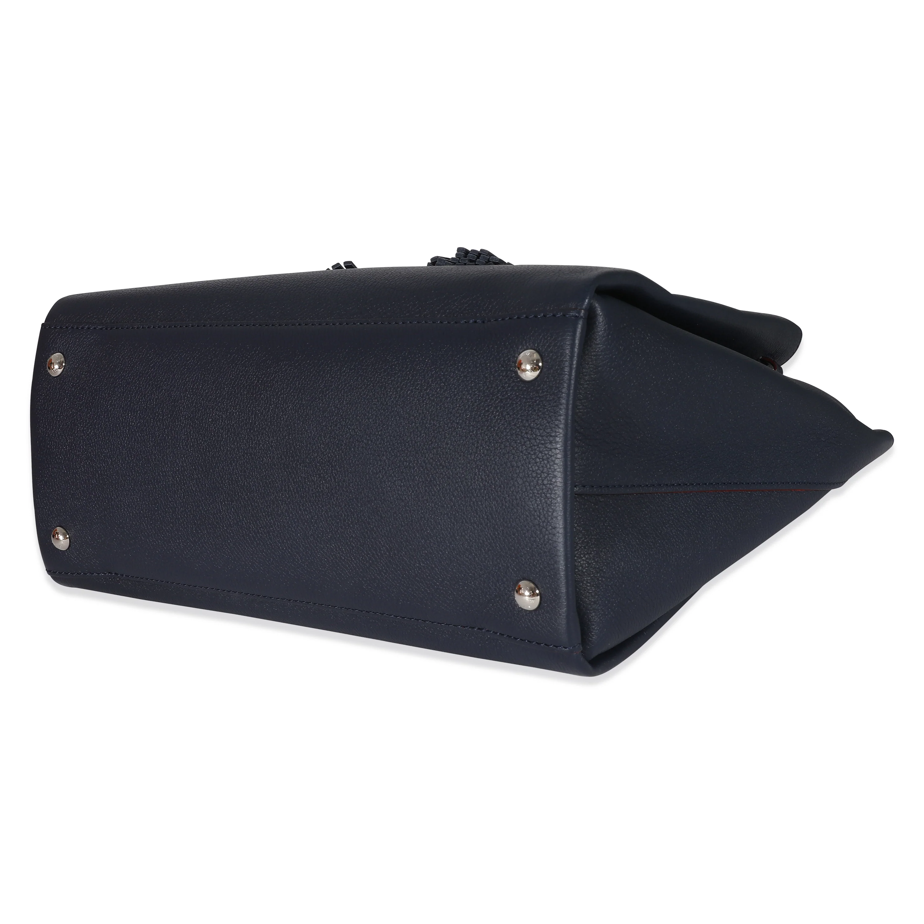 Louis Vuitton Calfskin Marine Rouge Lockmeto Tote - Image 6