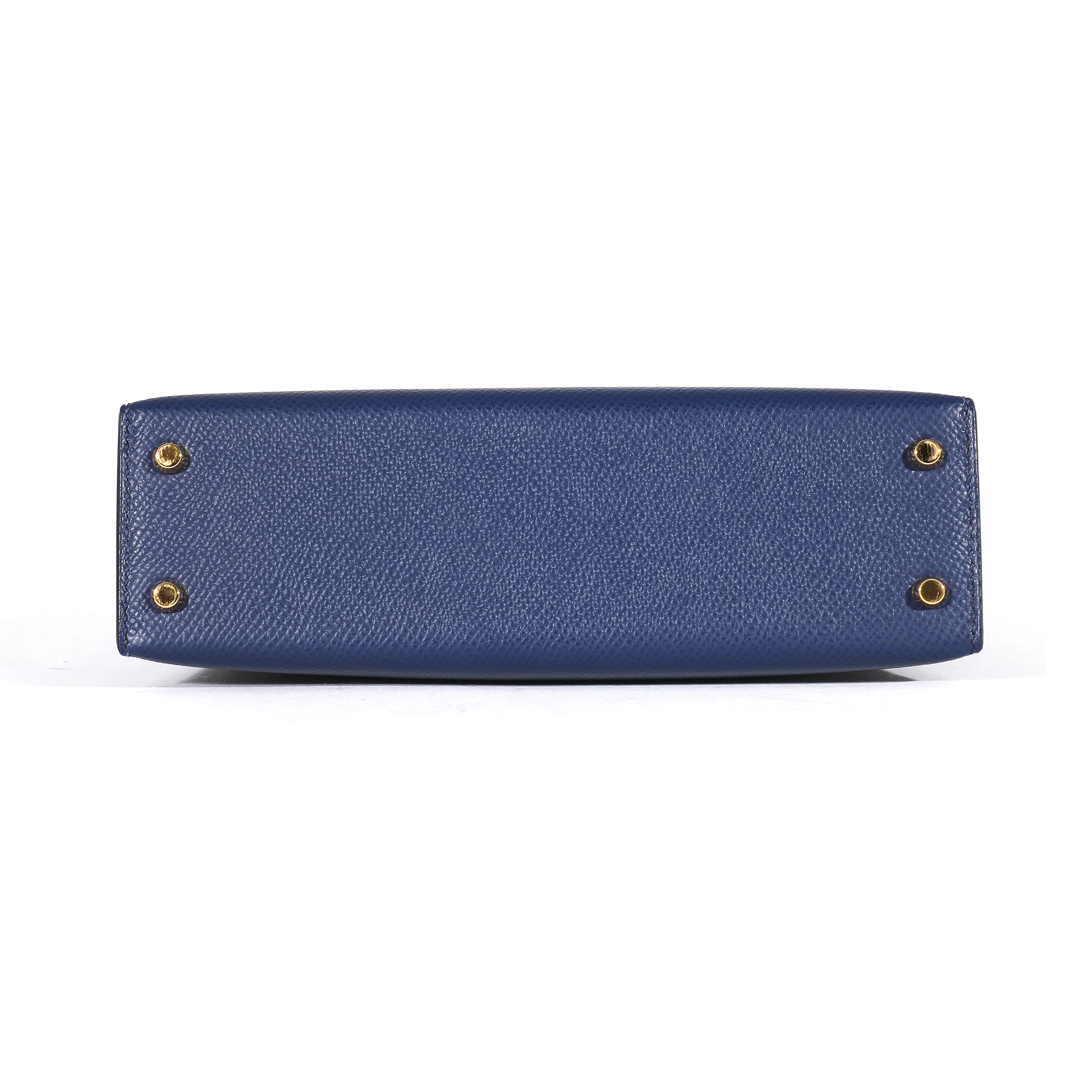 Hermès Epsom Bleu Saphir Mini Kelly II 20 GHW - Image 4