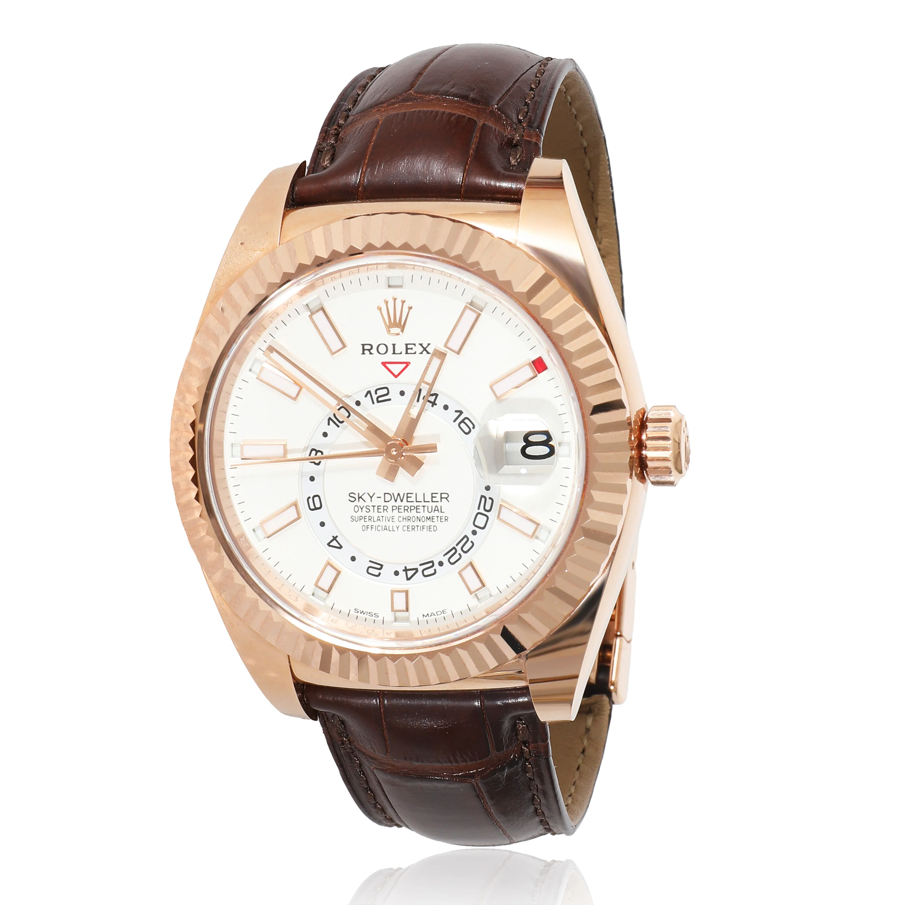 Sky-Dweller 326135 Mens Watch in Rose Gold