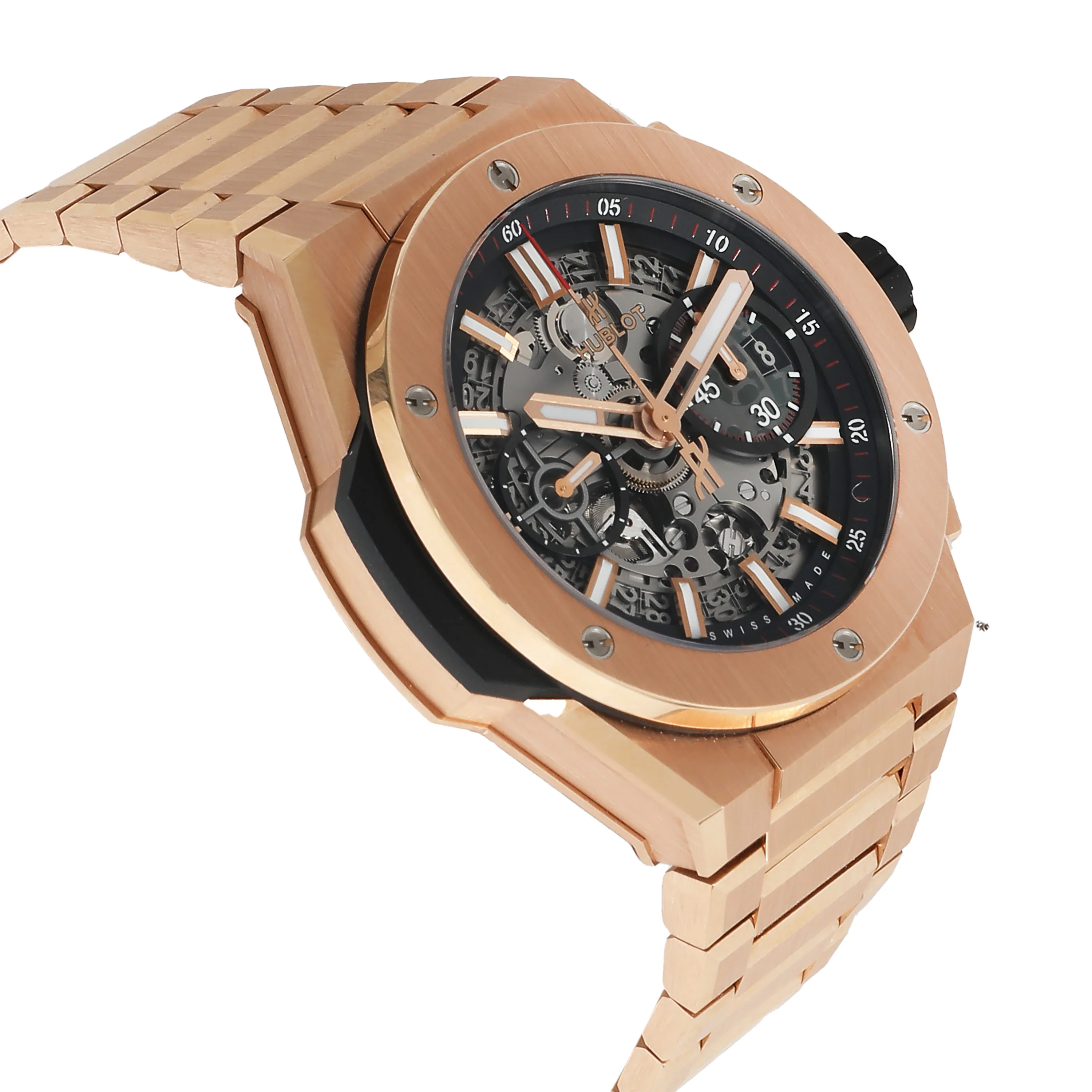 Integrated King Gold 451.OX.1180.OX Mens Watch in Rose Gold - Image 2