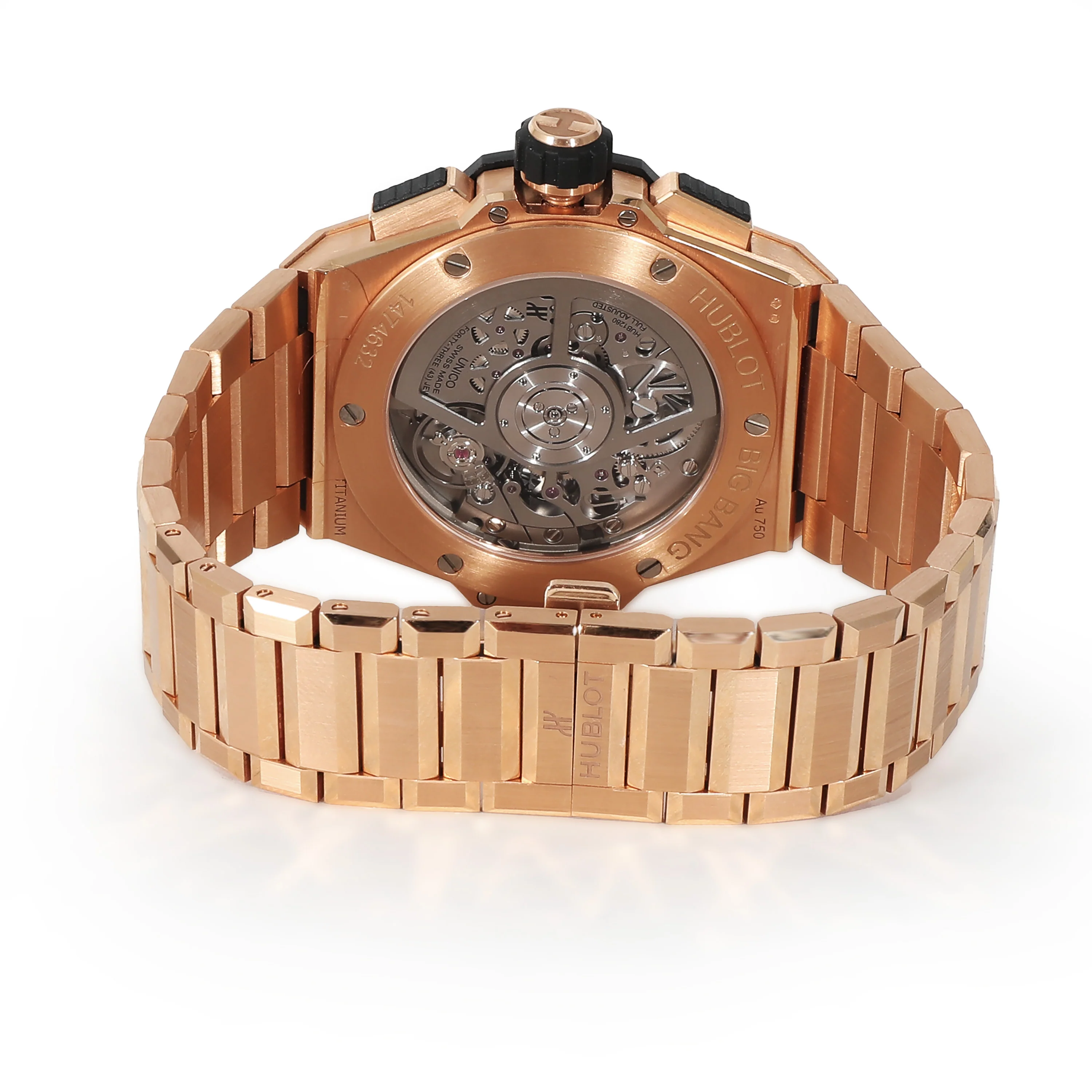 Integrated King Gold 451.OX.1180.OX Mens Watch in Rose Gold - Image 4