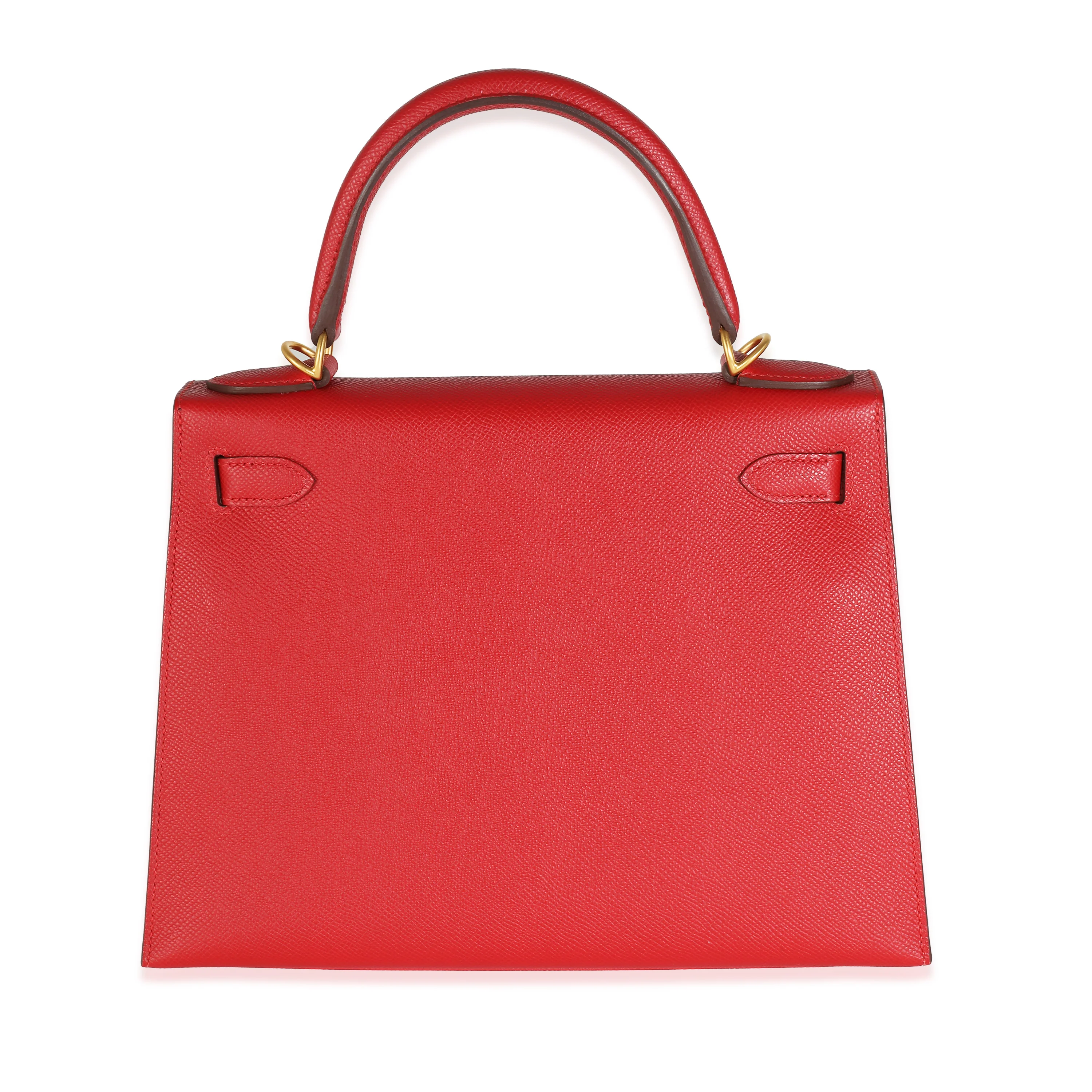 HSS Rouge Casaque Epsom Sellier Kelly 28 BGHW - Image 4