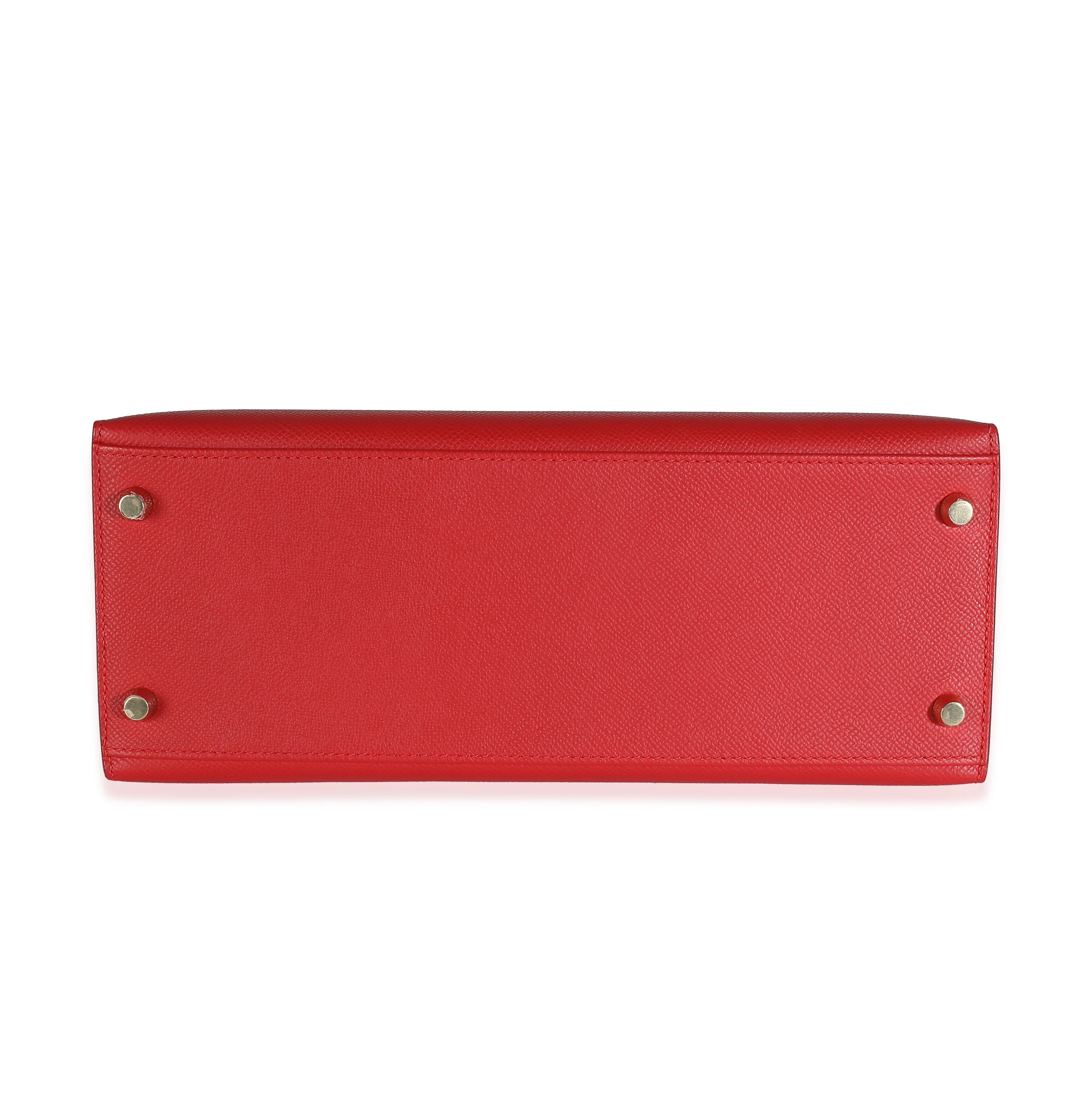 HSS Rouge Casaque Epsom Sellier Kelly 28 BGHW - Image 6