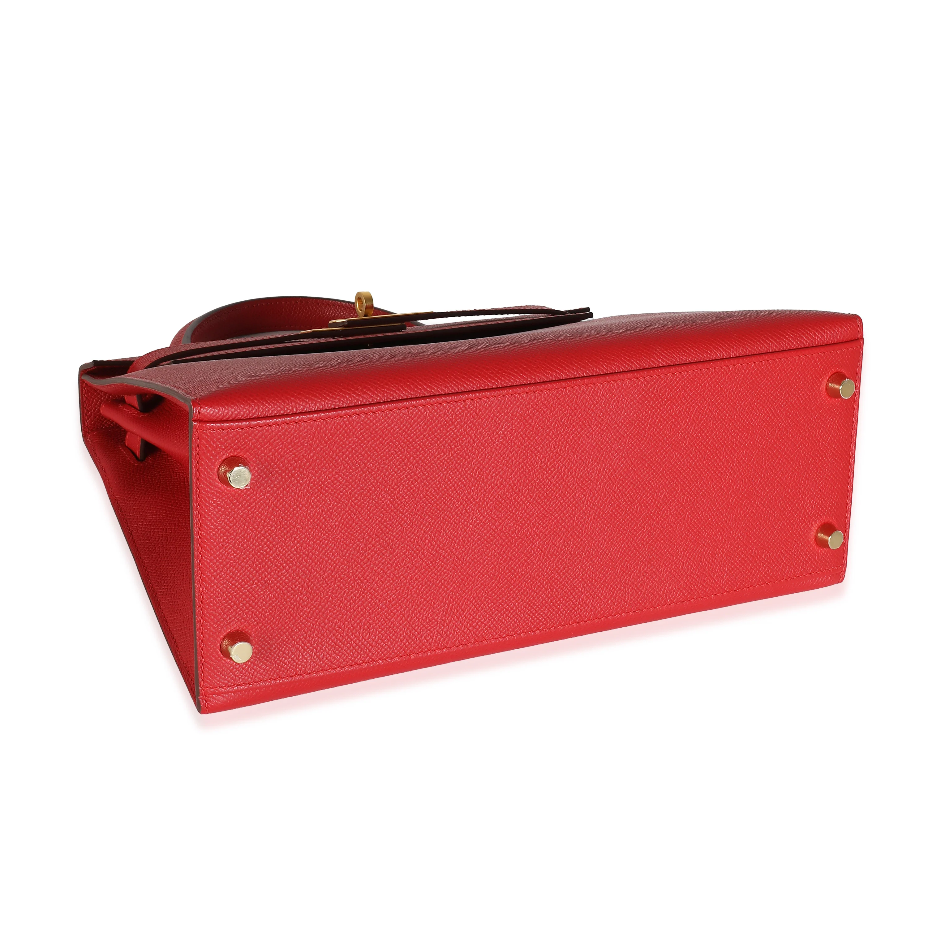 HSS Rouge Casaque Epsom Sellier Kelly 28 BGHW - Image 7