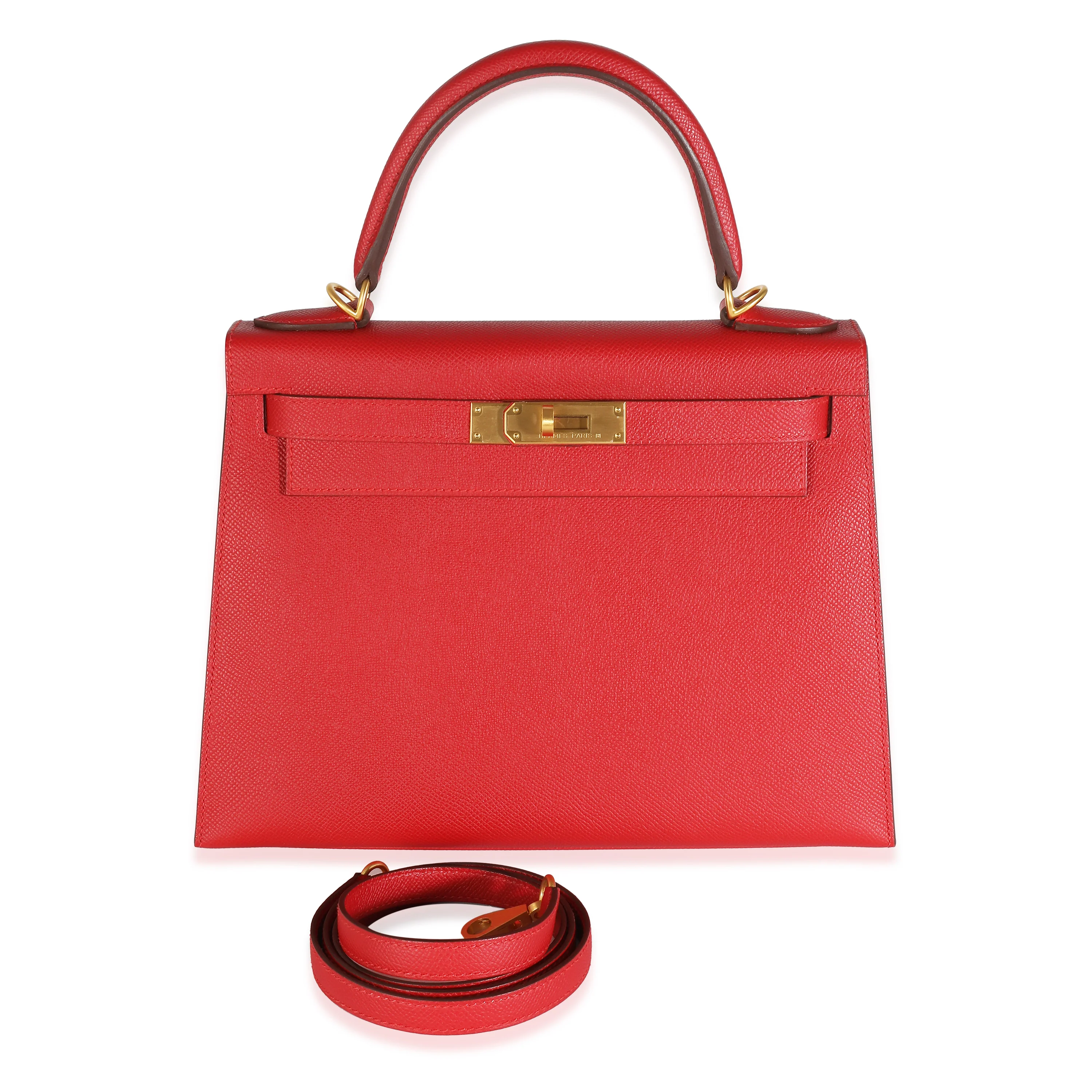 HSS Rouge Casaque Epsom Sellier Kelly 28 BGHW - Image 8