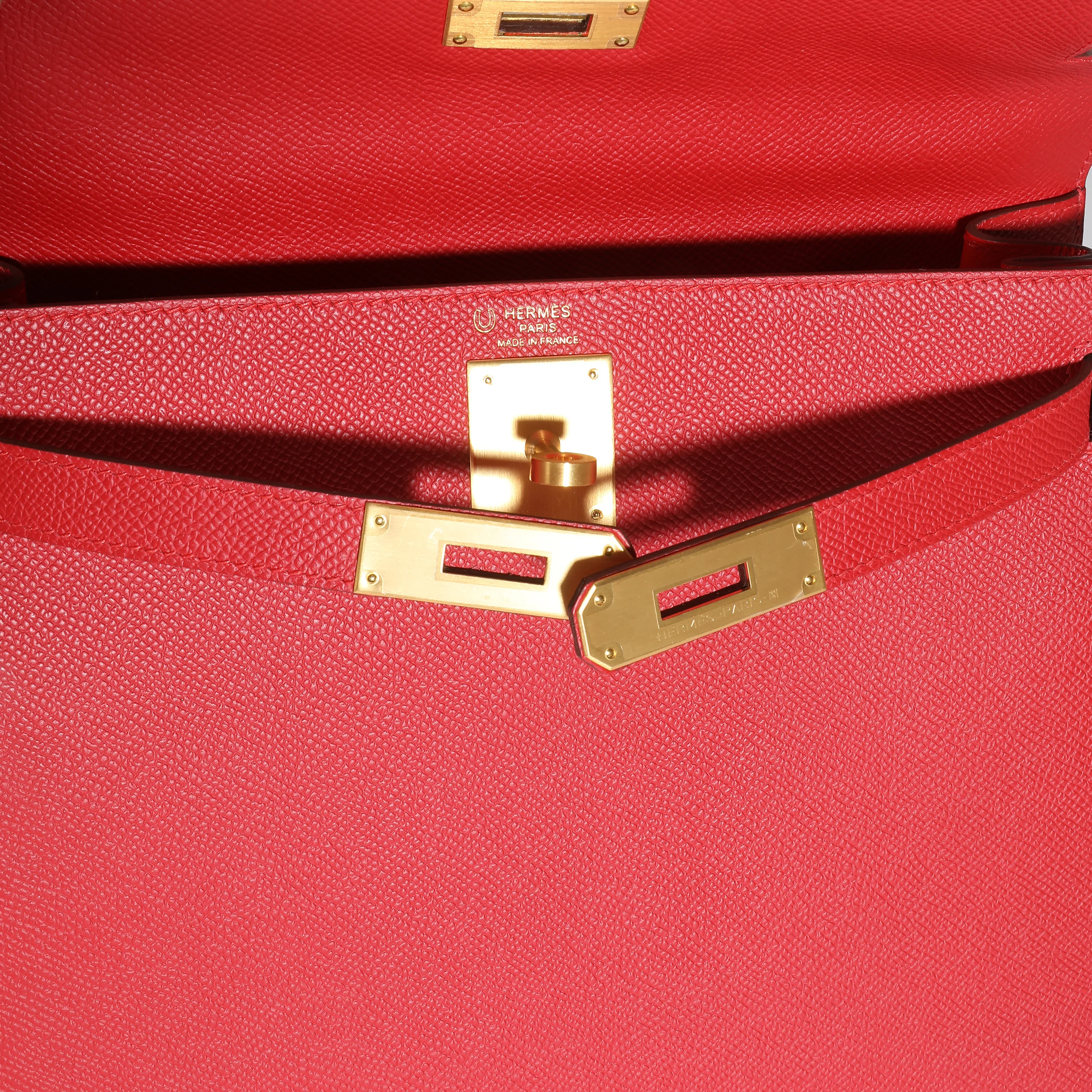 HSS Rouge Casaque Epsom Sellier Kelly 28 BGHW - Image 9