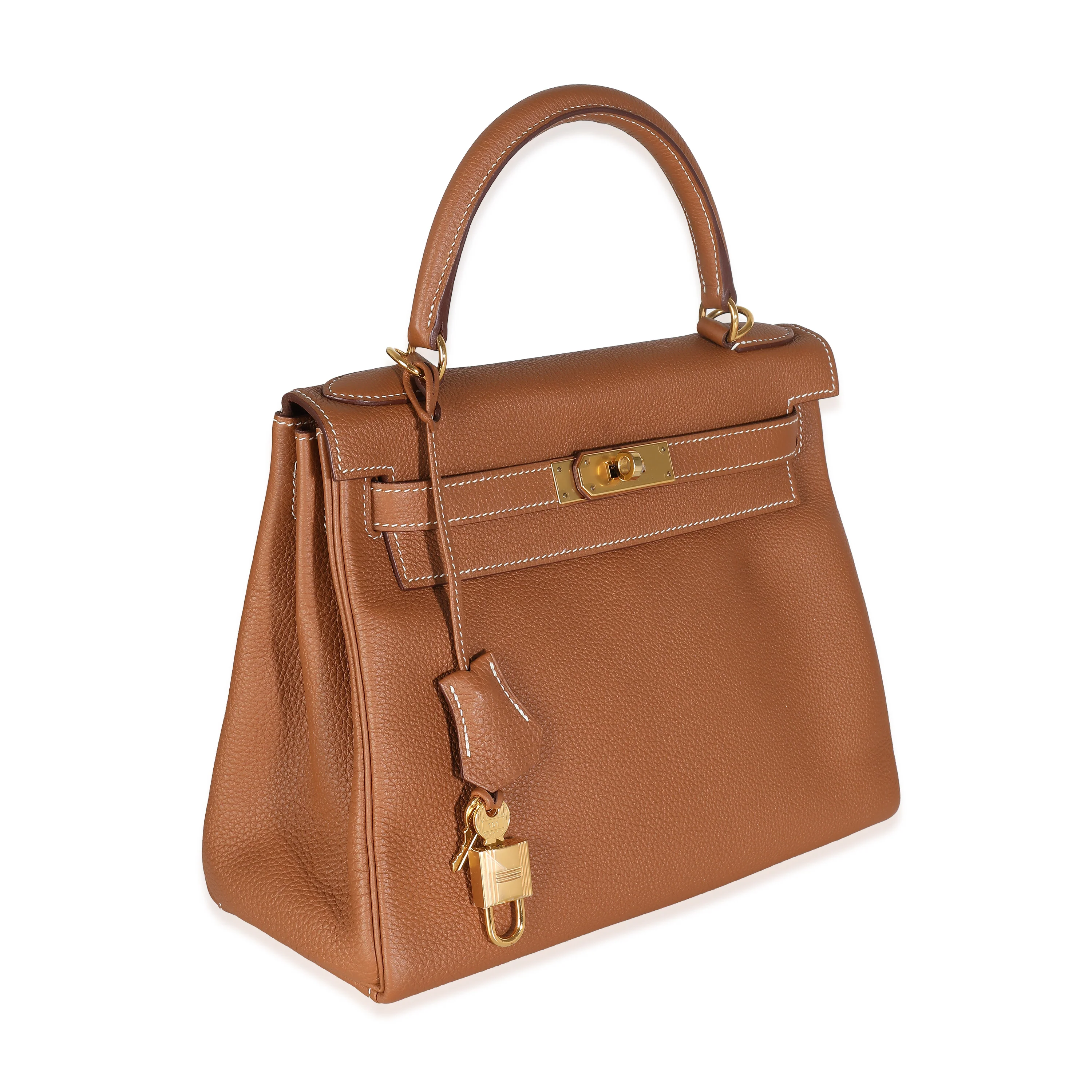 Gold Togo Retourne Kelly 28 GHW - Image 3