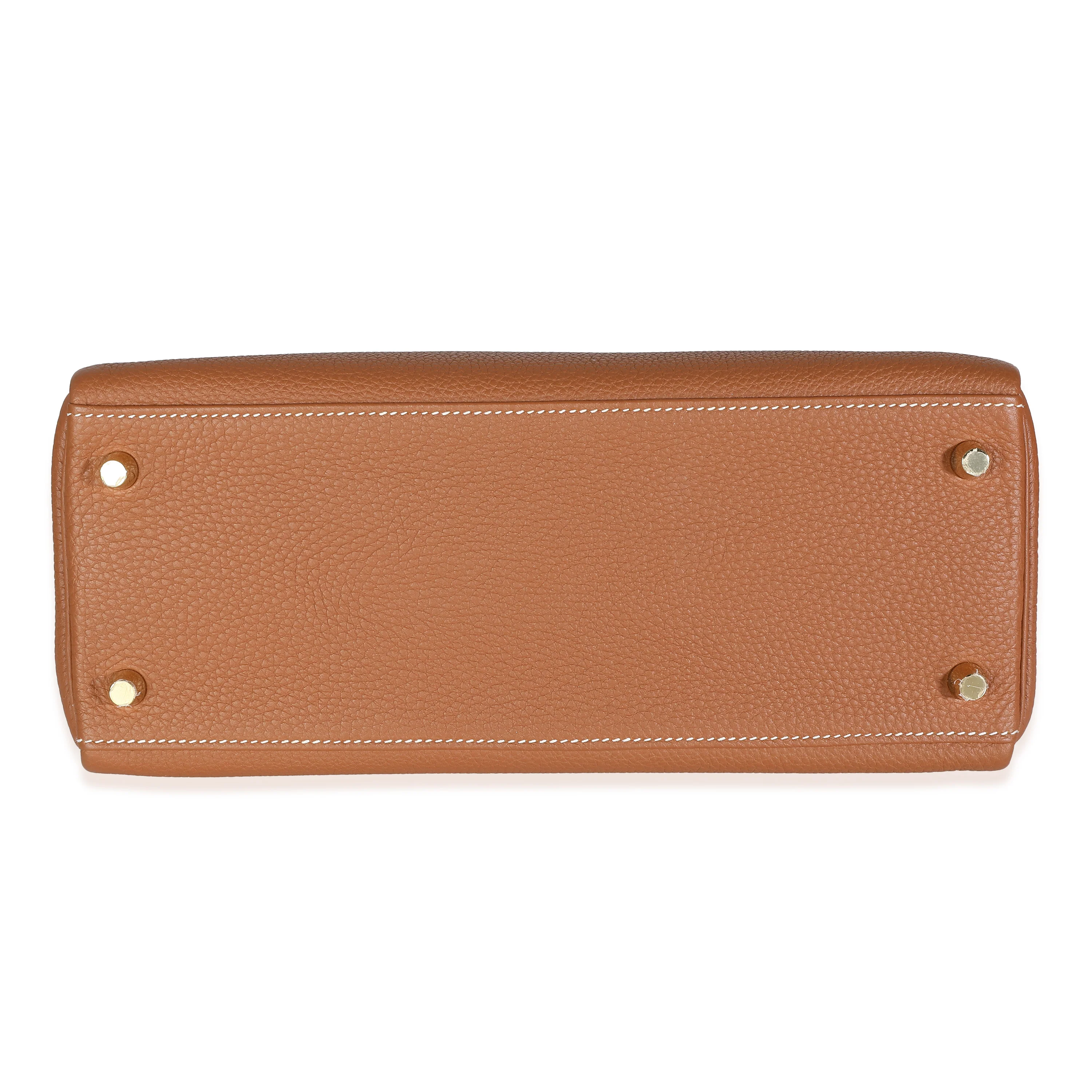 Gold Togo Retourne Kelly 28 GHW - Image 7