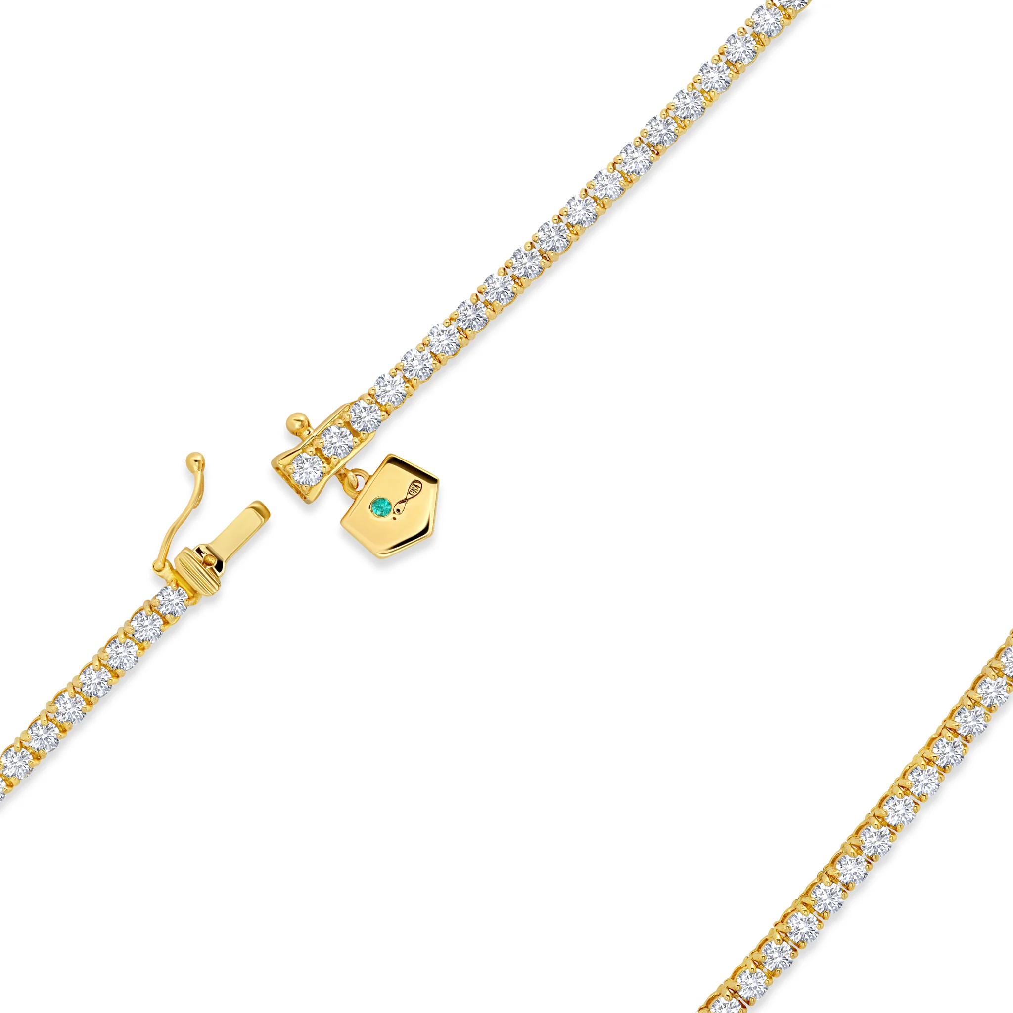 Necklace in 18k Yellow Gold 5.75 CTW - Image 2
