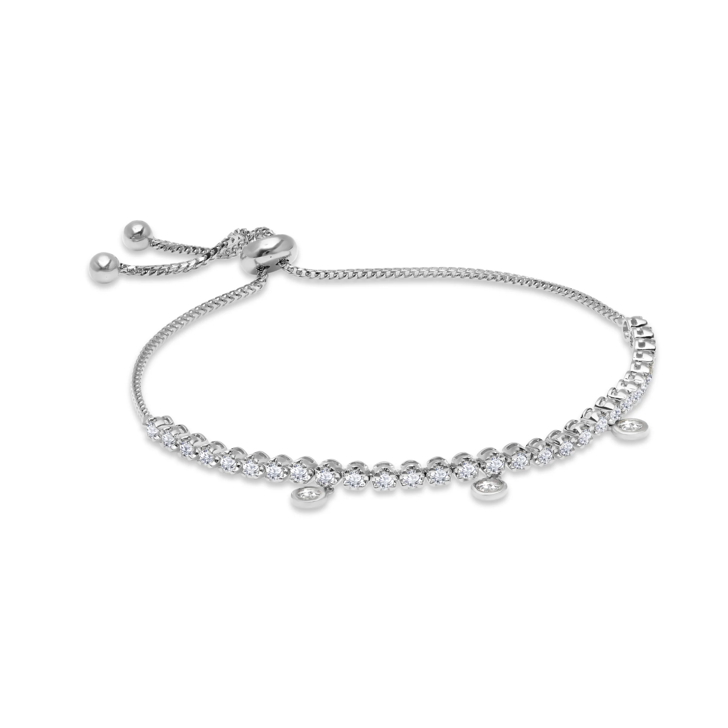 Bracelet in 18k White Gold 1.19 CTW