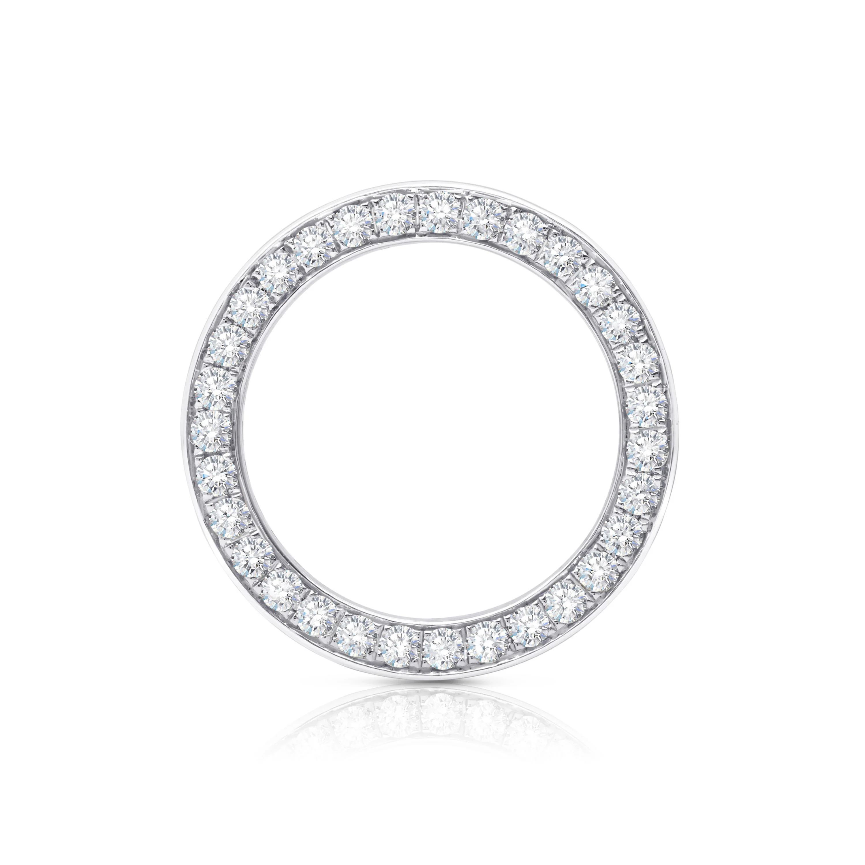 Diamond Band in 18K White Gold 2.92 CTW - Image 5