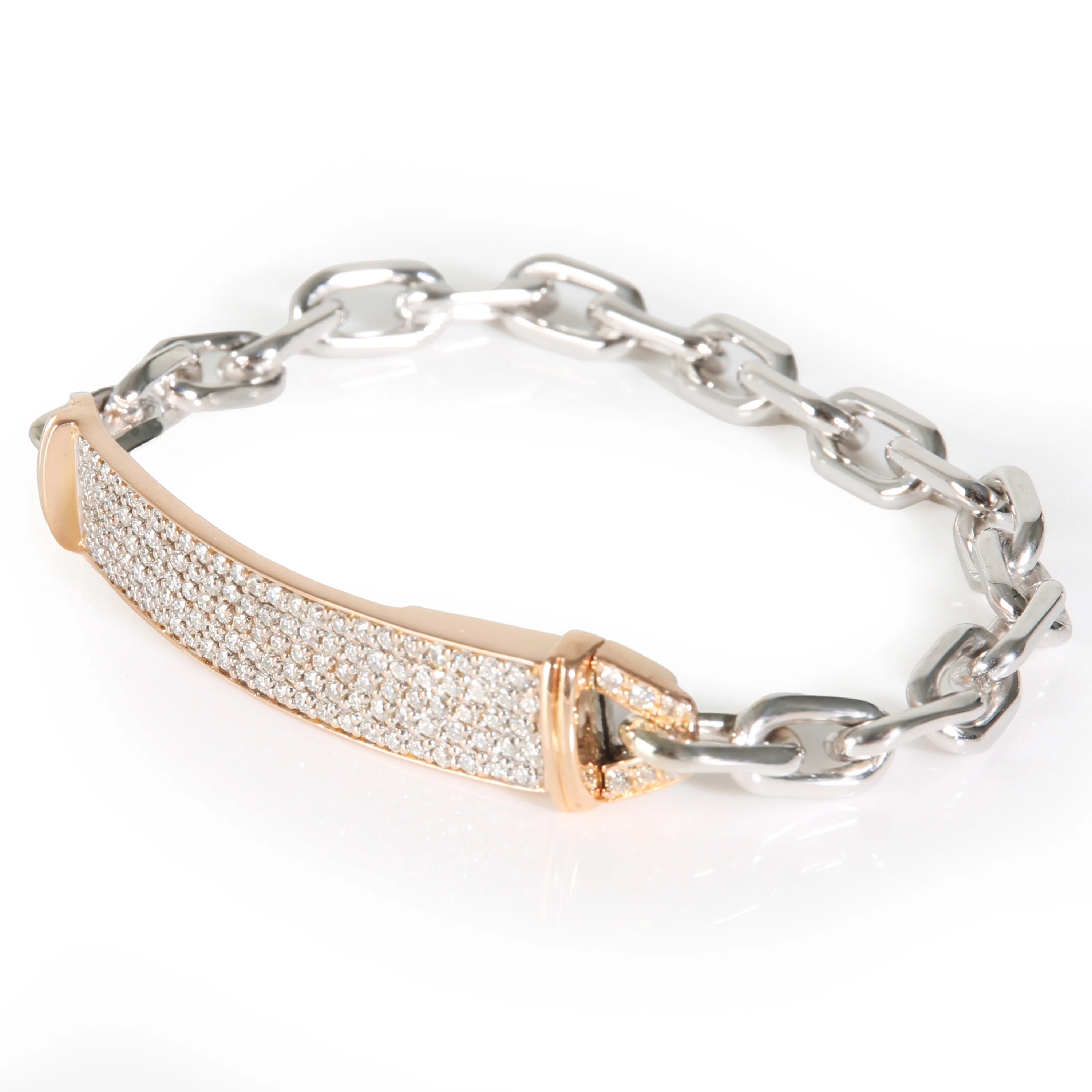 Carrington Bracelet in 18k 2 Tone Gold 1.08 CTW - Image 2