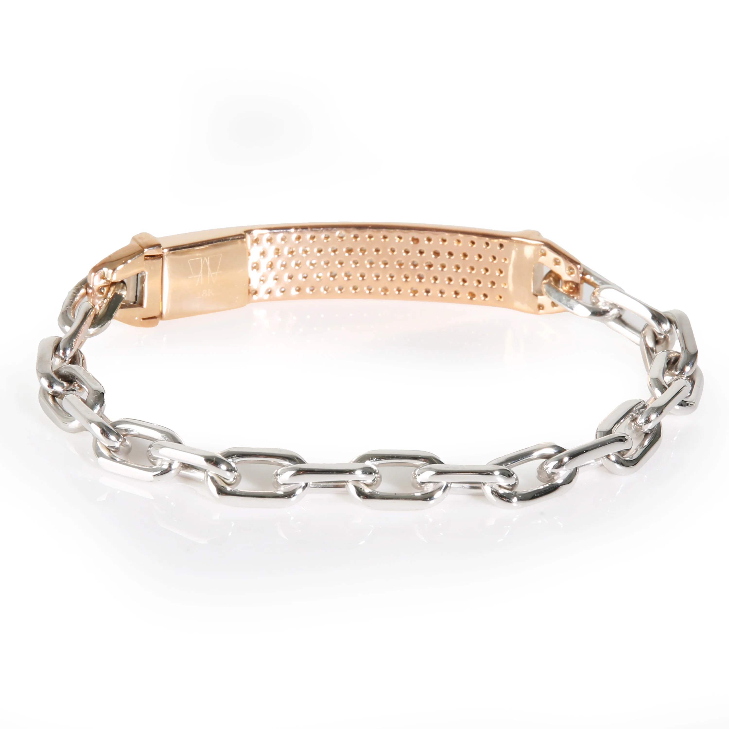 Carrington Bracelet in 18k 2 Tone Gold 1.08 CTW - Image 3