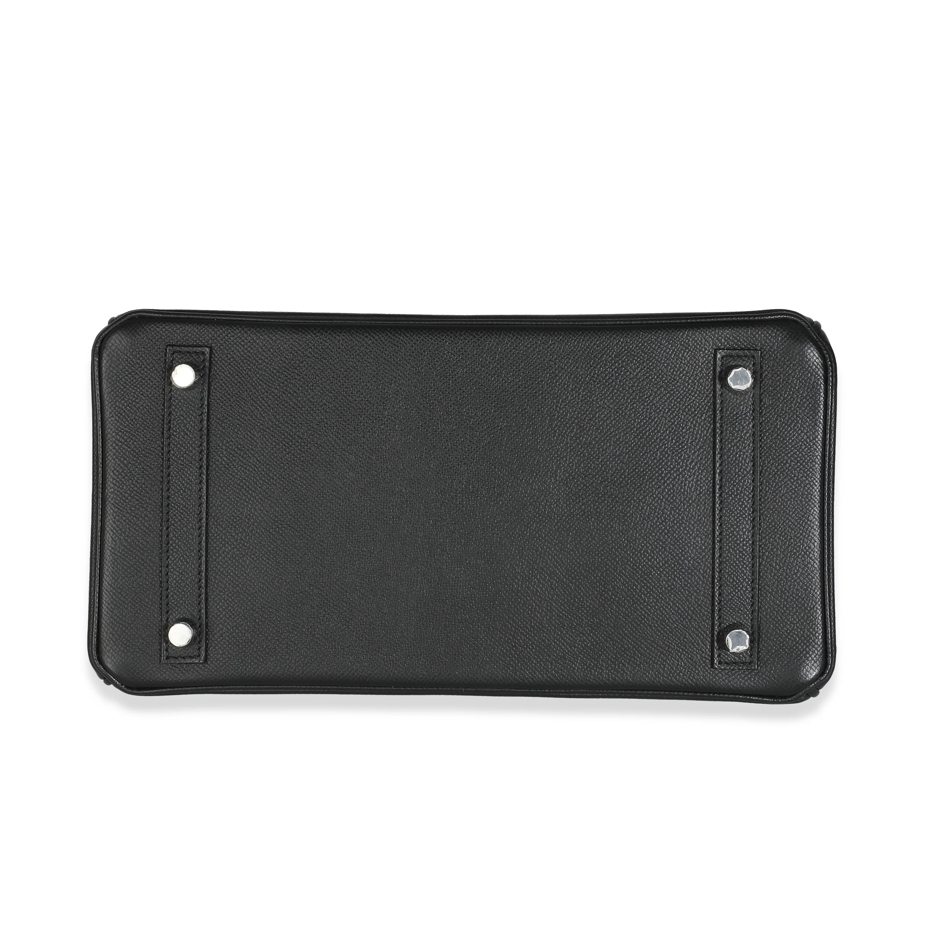 Black Epsom Birkin 30 PHW - Image 5