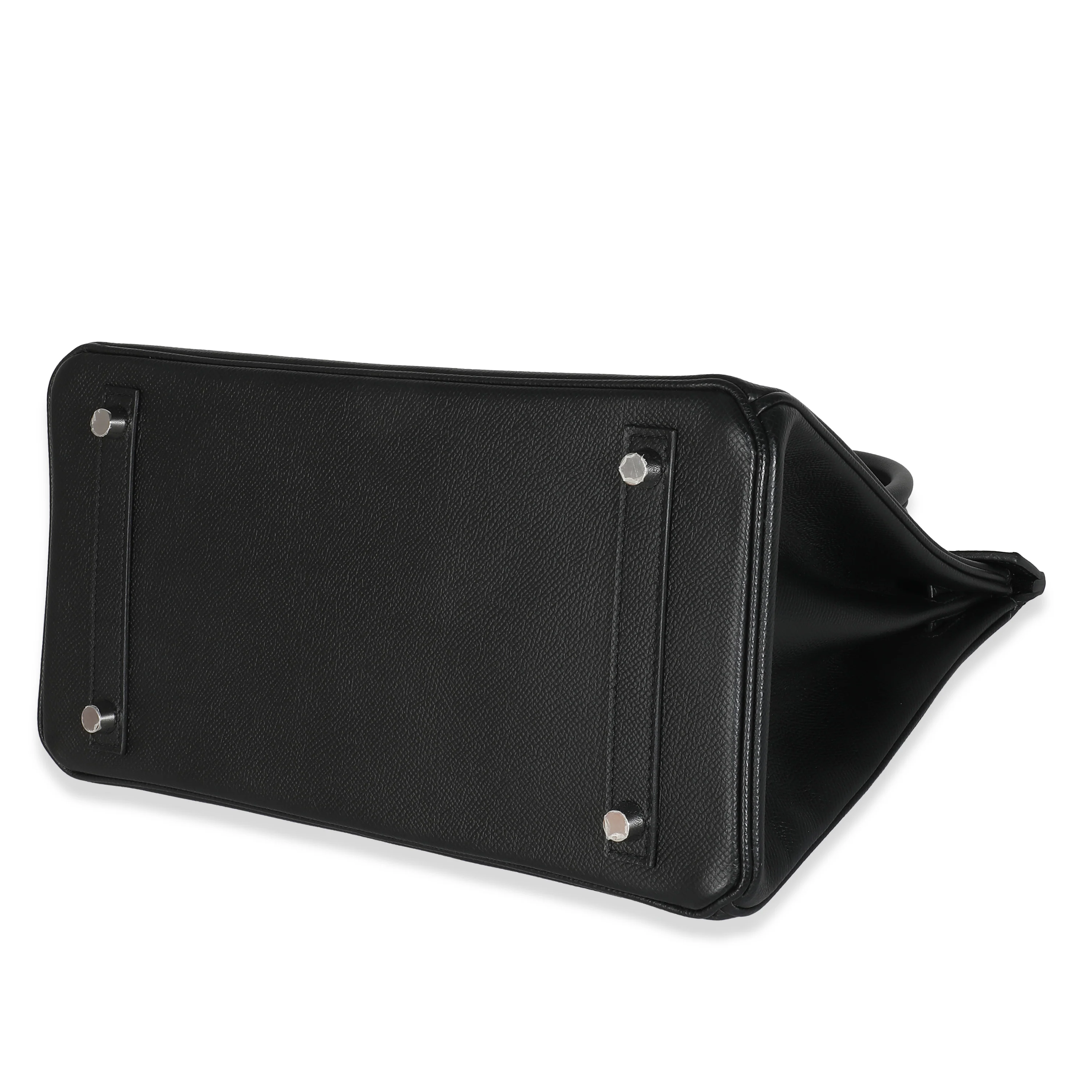 Black Epsom Birkin 30 PHW - Image 7