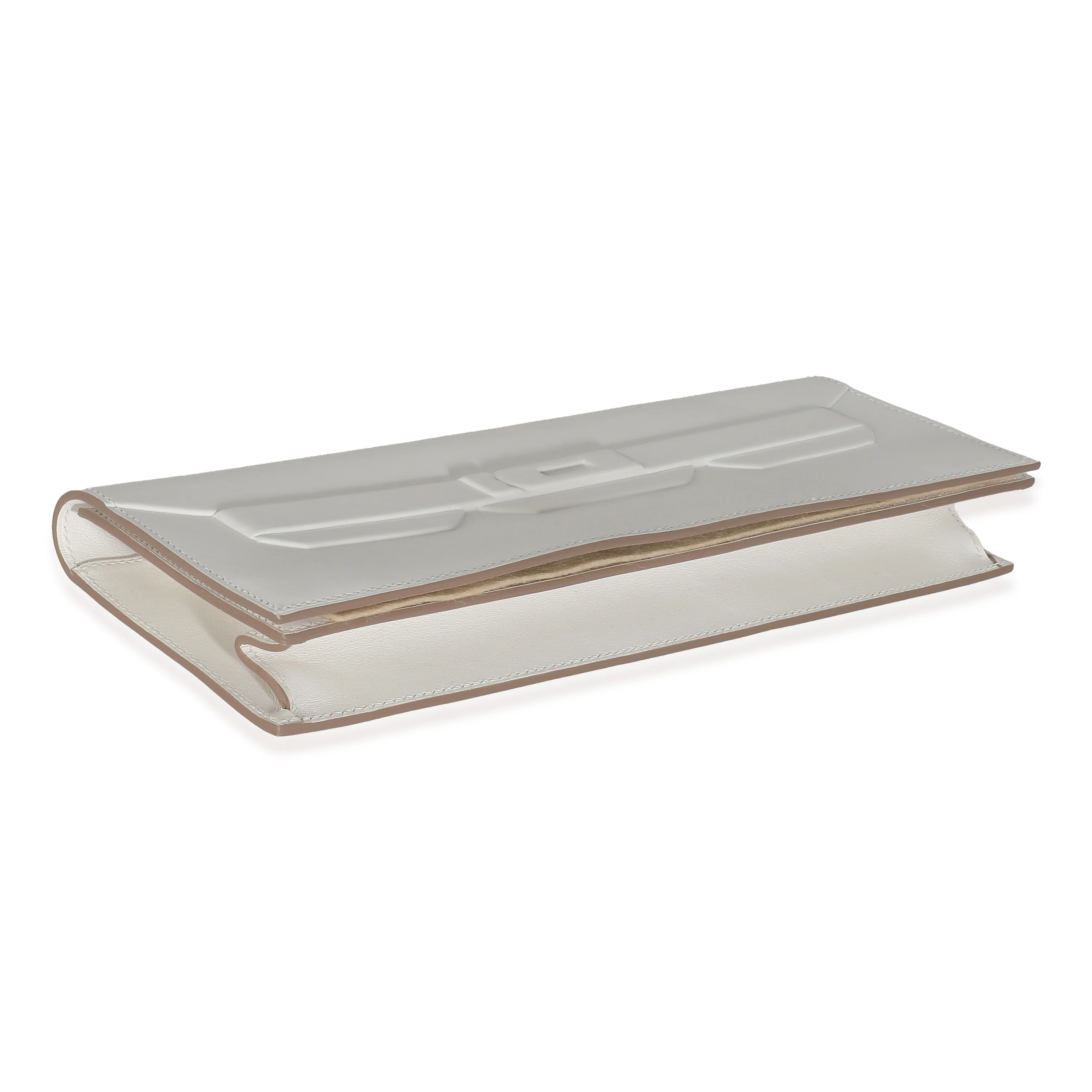 New White Swift Shadow Clutch 29 - Image 6