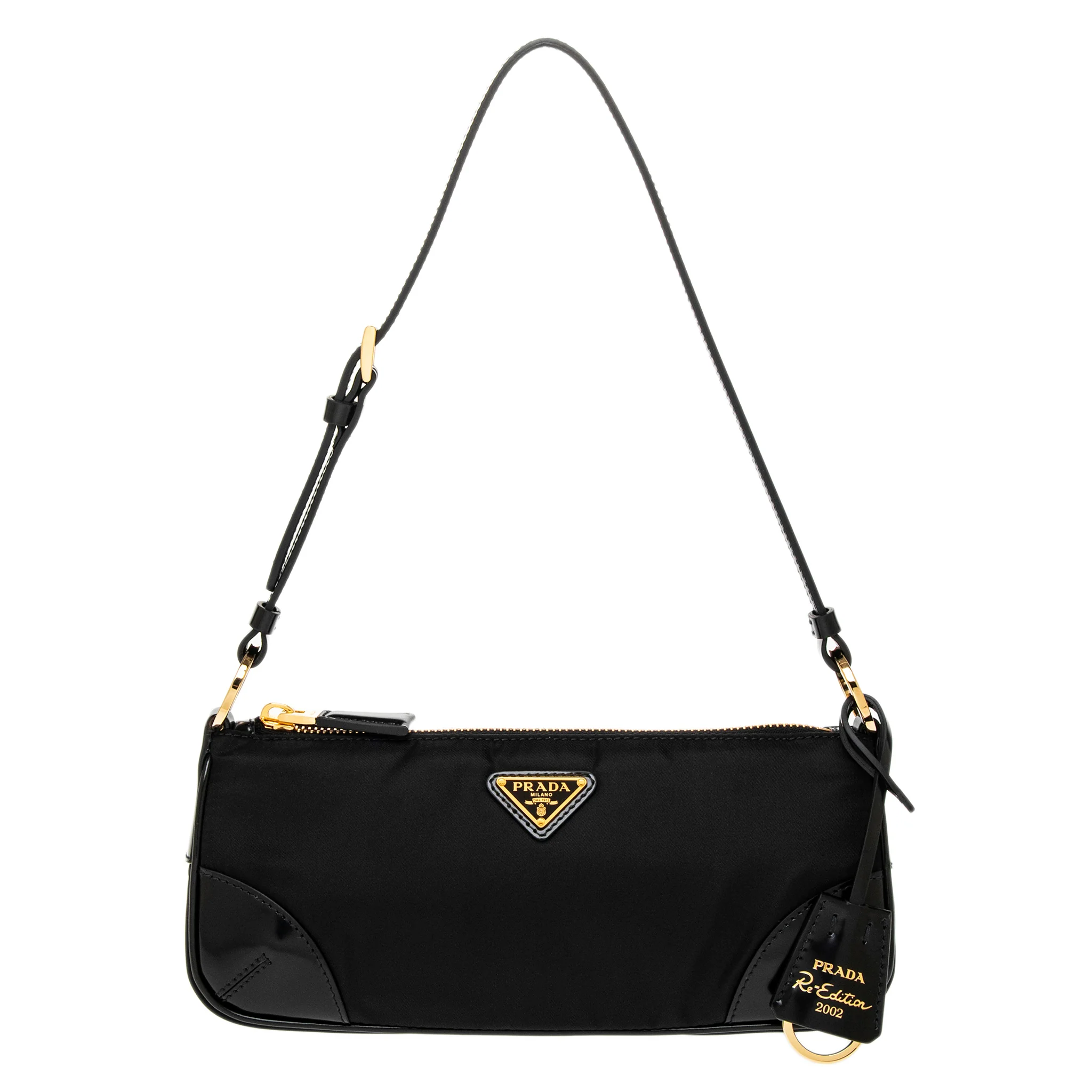Black Re-Nylon Brushed Leather Re-Edition 2002