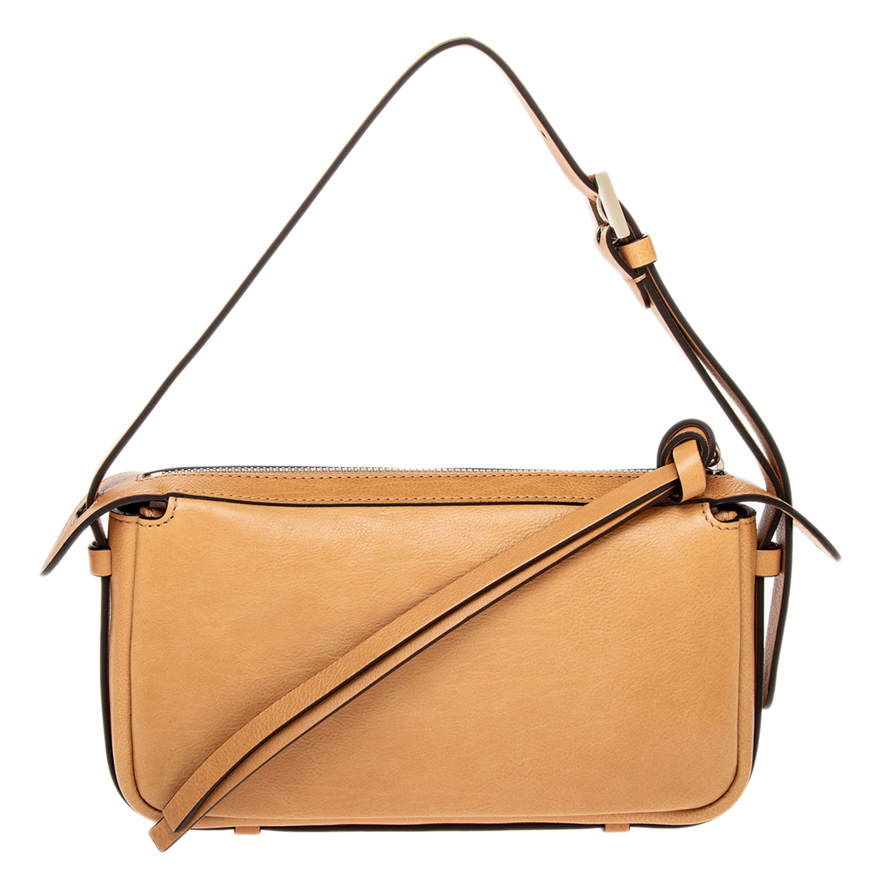 Beige Leather Mini Simply Fendi - Image 3