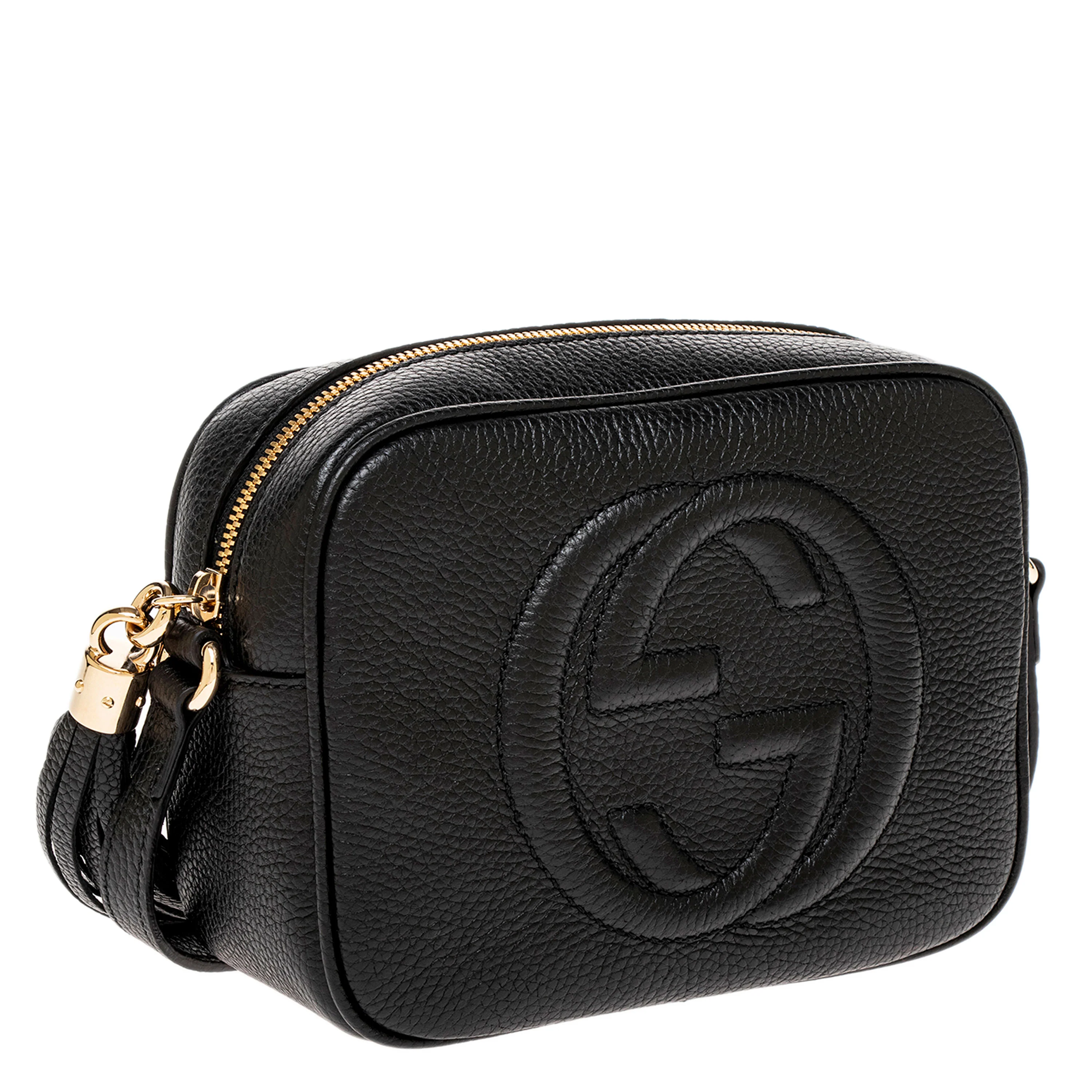 Black Pebbled Calfskin Soho Disco Crossbody - Image 2