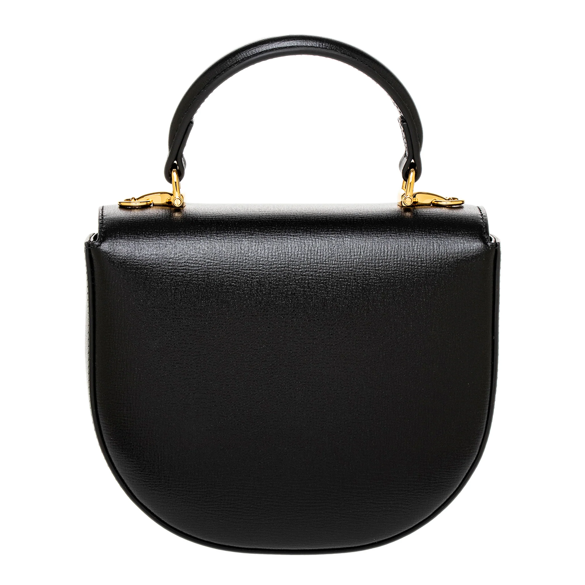 Black Calfskin Mini Horsebit 1955 Mini Top Handle - Image 3