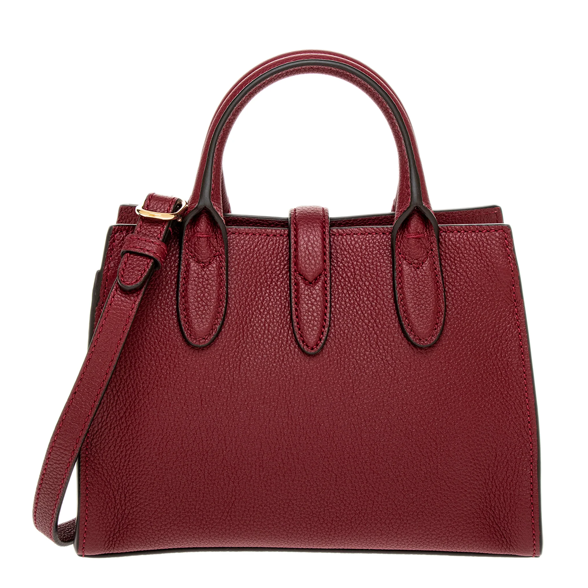 Rosso Ancora Red Small Hook Tote - Image 3