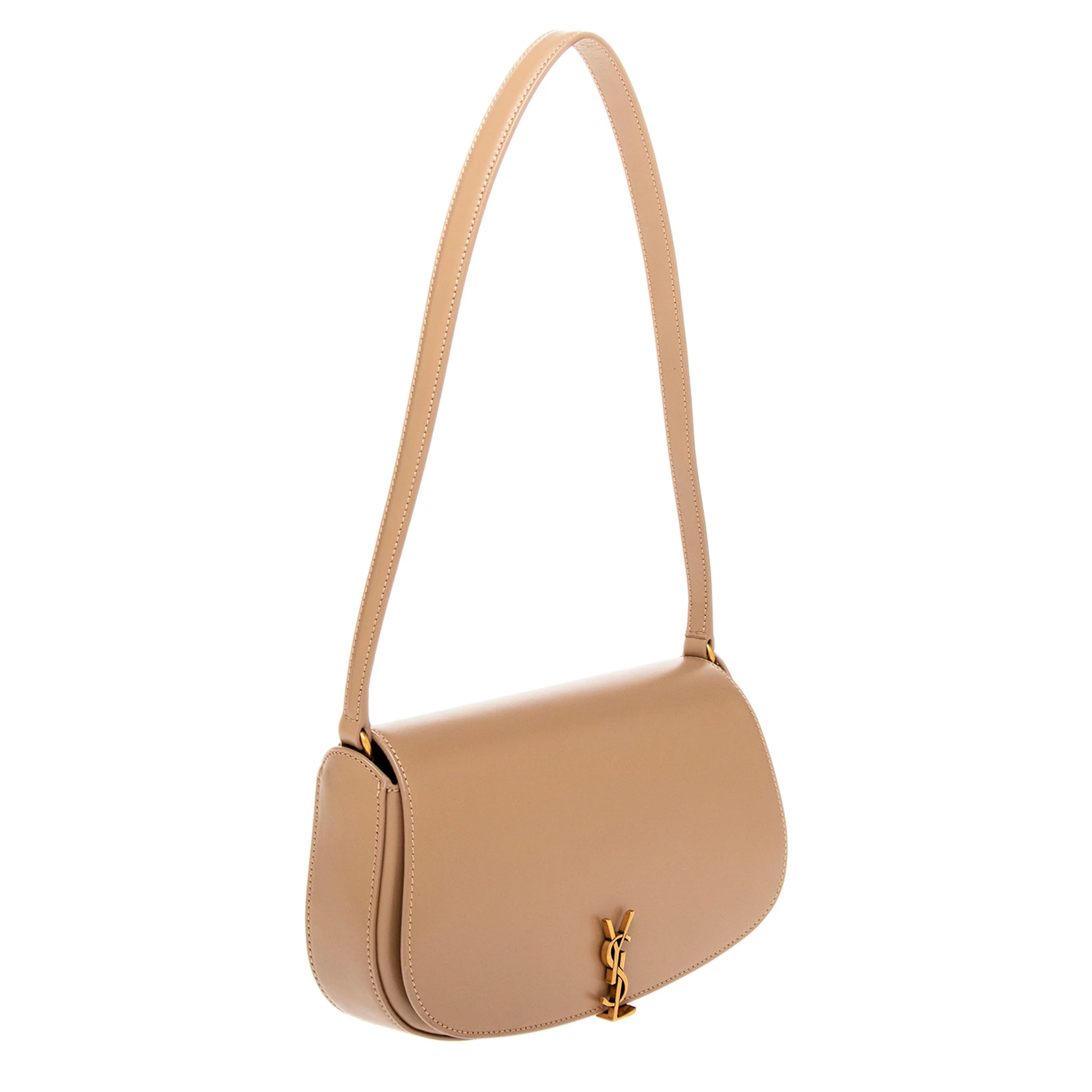 Beige Calfskin Mini Voltaire In Box Saint Laurent - Image 2