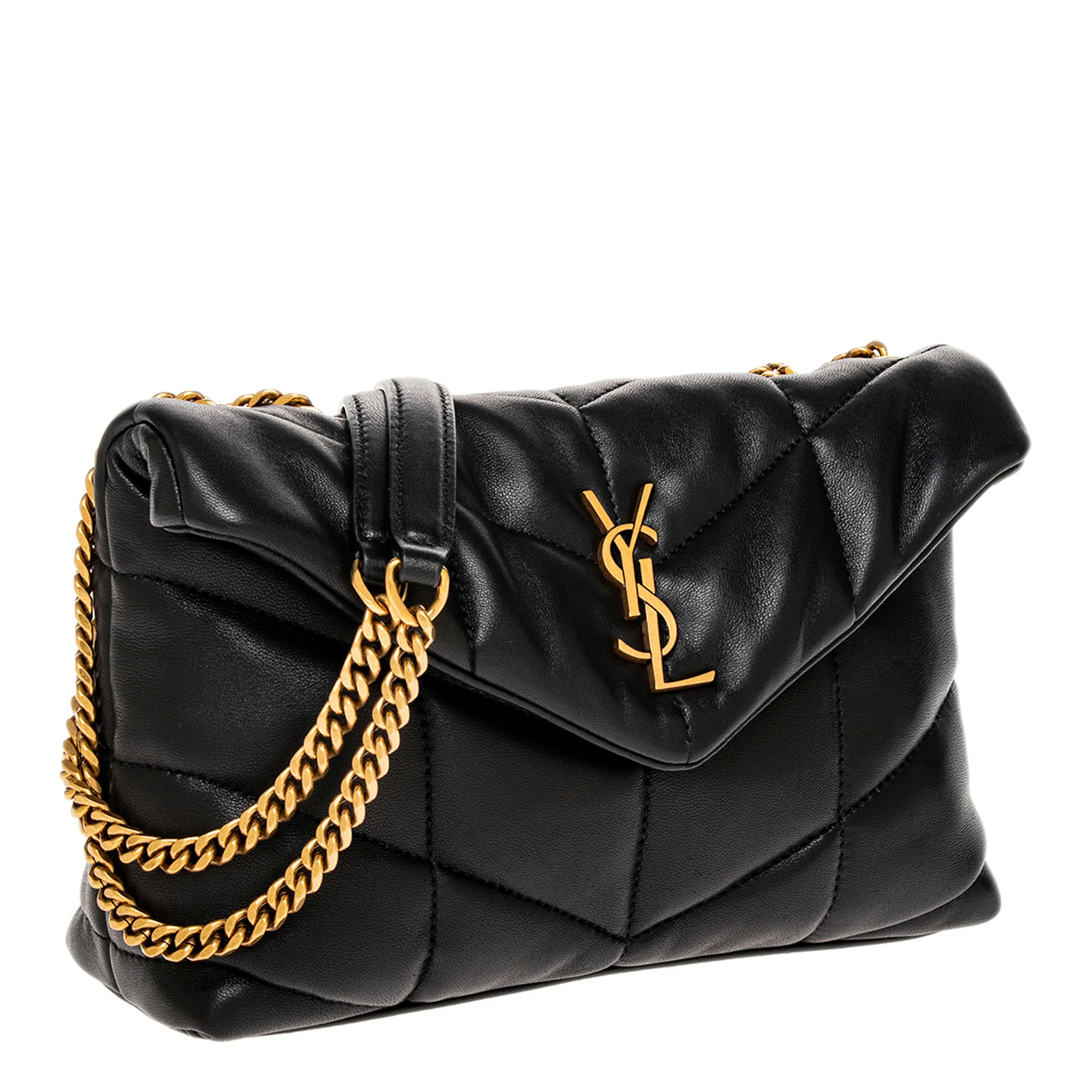 Black Lambskin Toy Puffer - Image 2