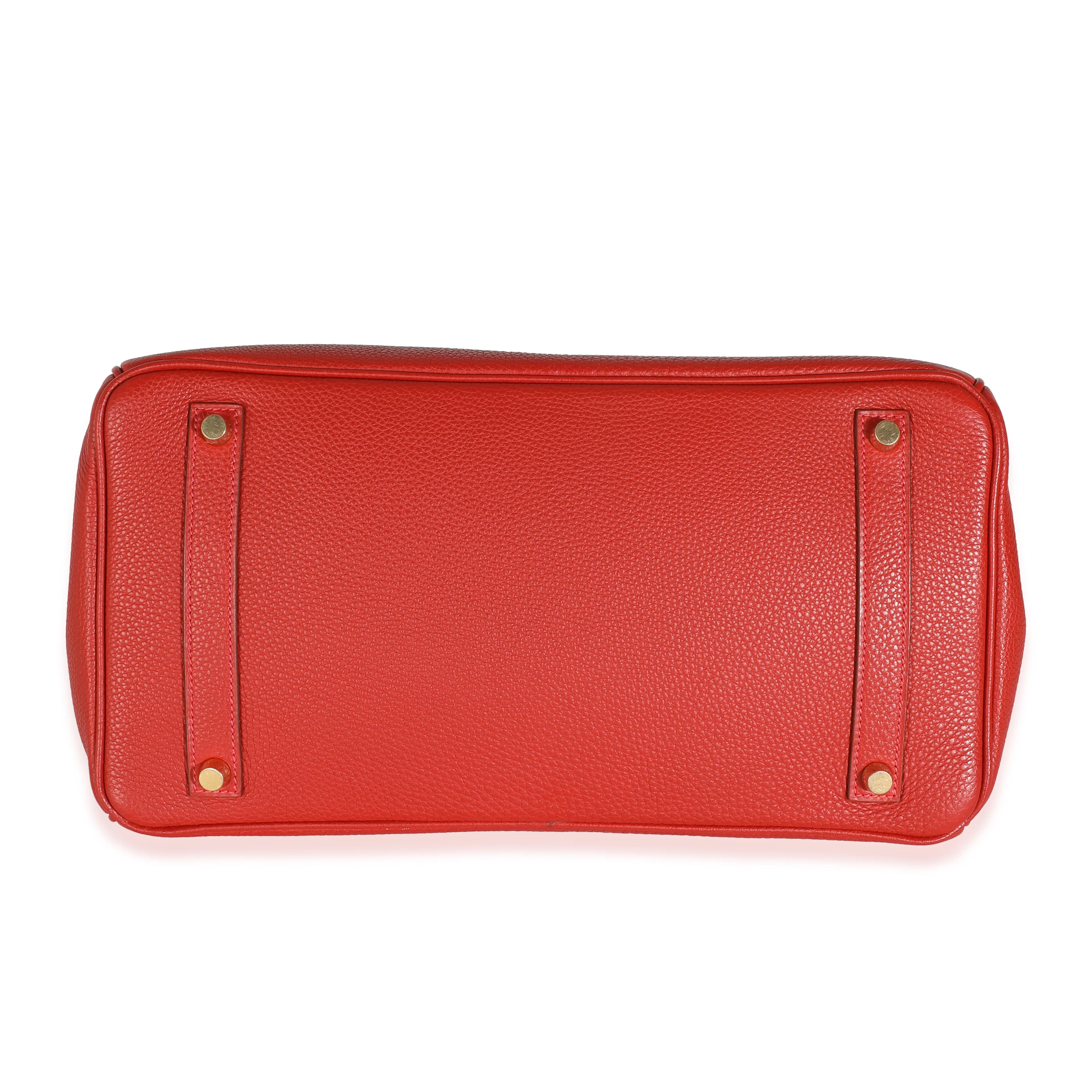 Rouge Vif Clemence Birkin 35 GHW - Image 5