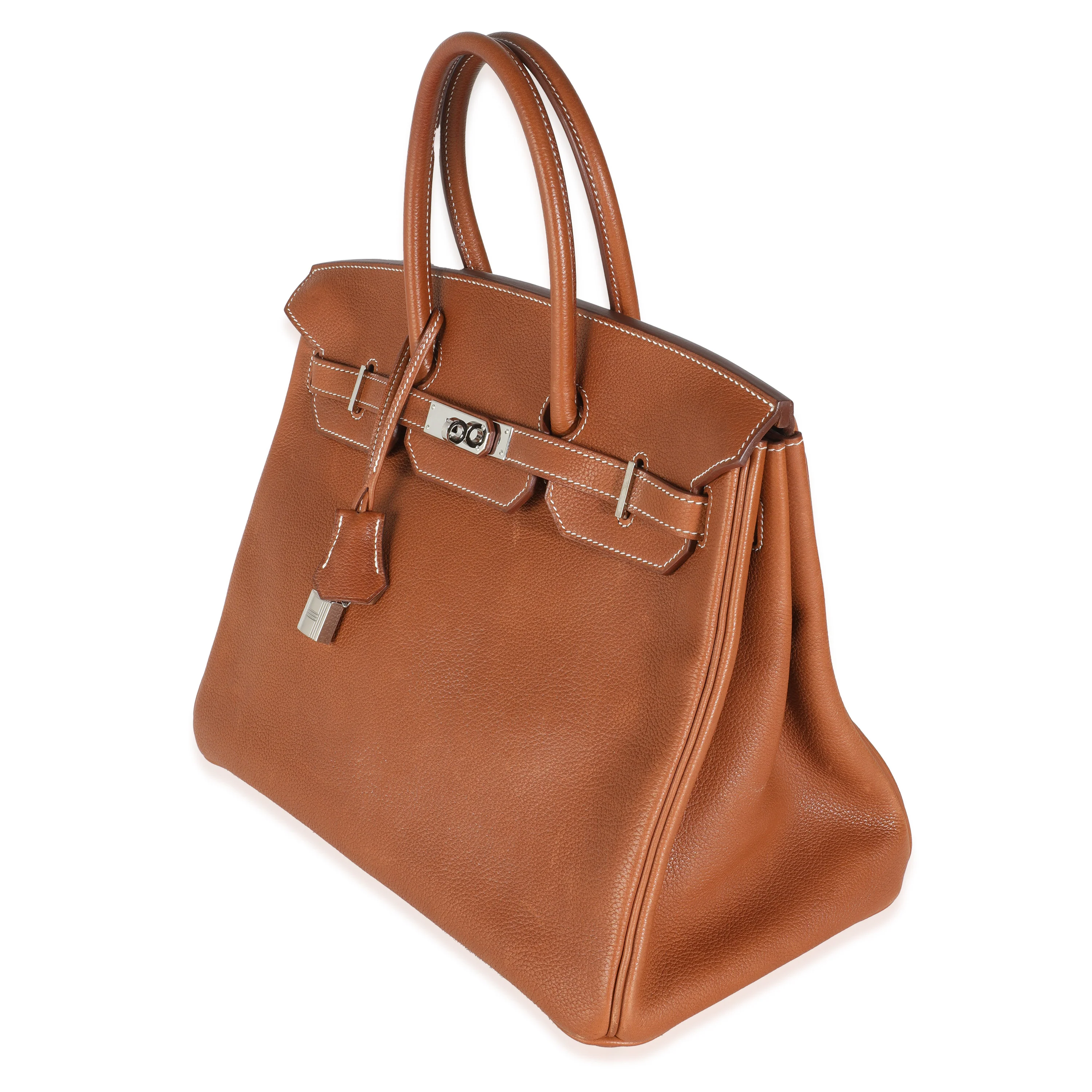 Fauve Barenia Faubourg Birkin 35 PHW - Image 2