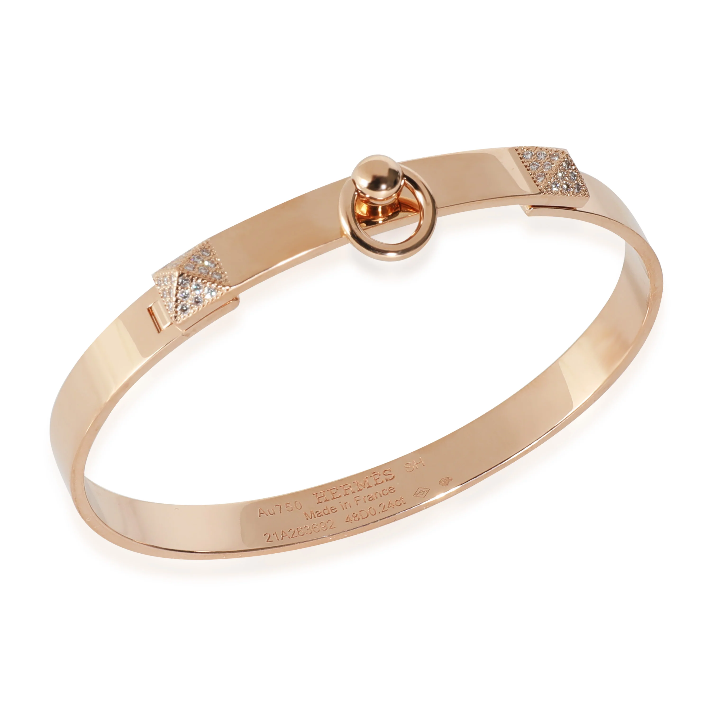 Collier de Chien Bracelet in 18k Rose Gold, .24 Ctw. - Image 3