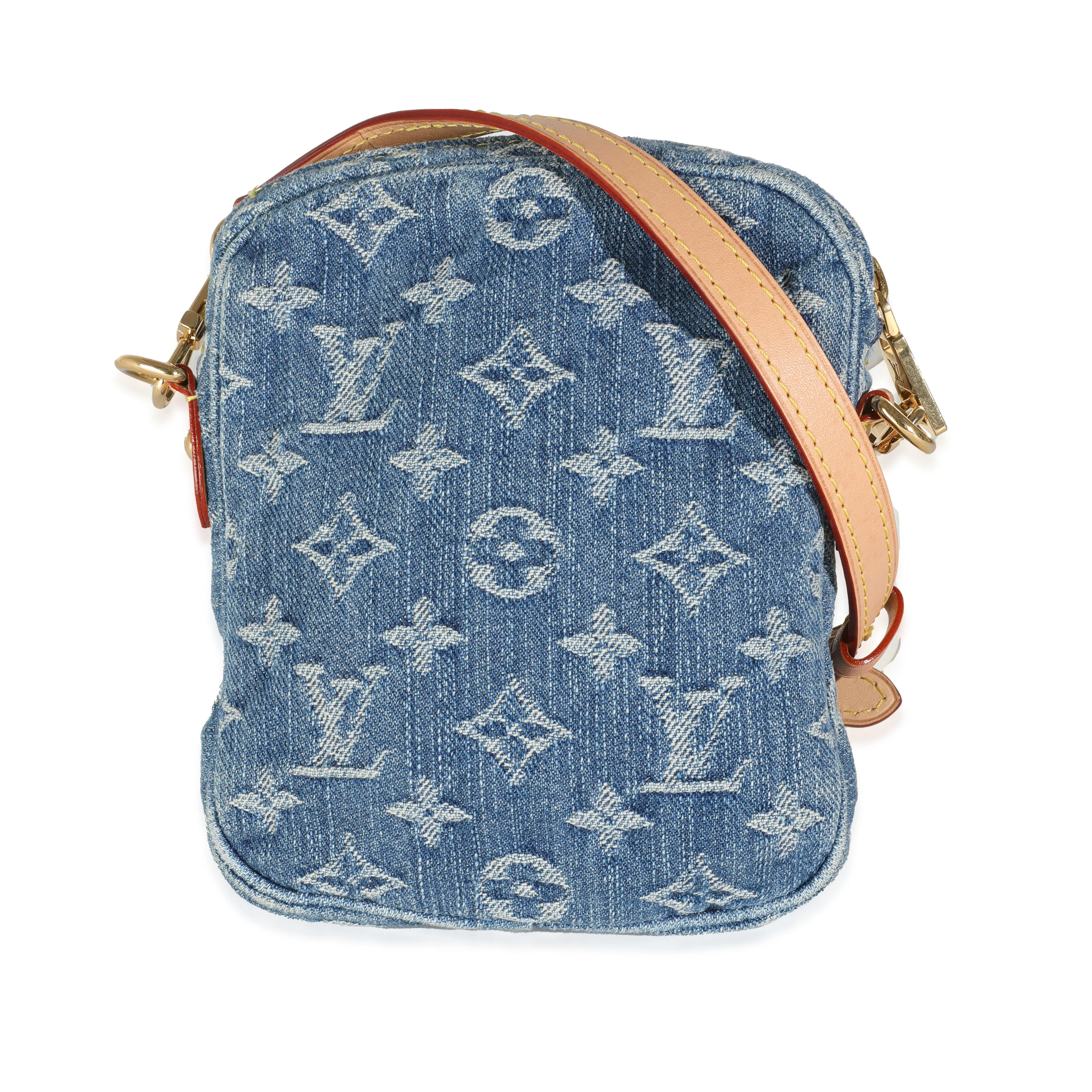 Monogram Denim Fairfax Pochette - Image 4