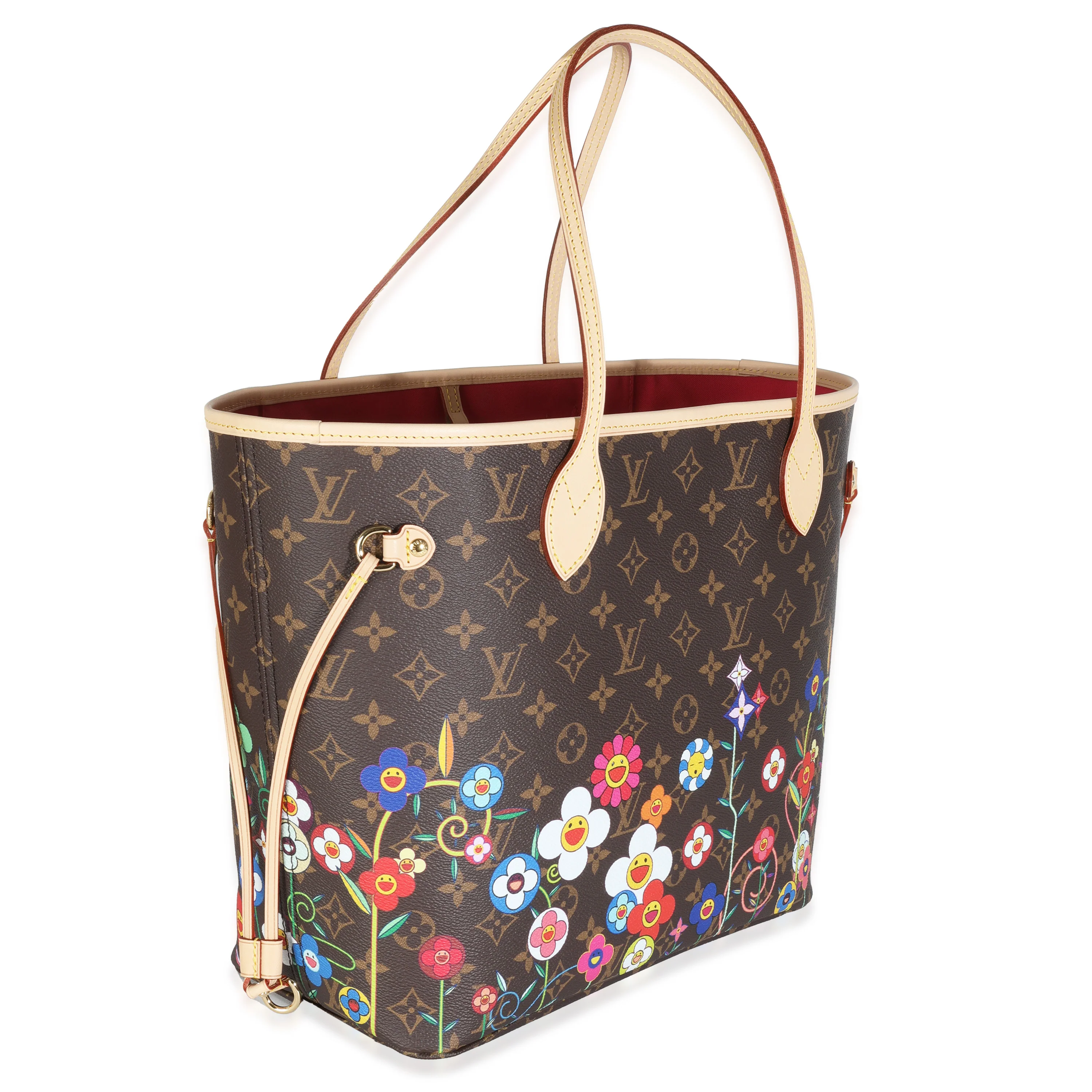 x TM Monogram Canvas Neverfull MM - Image 3